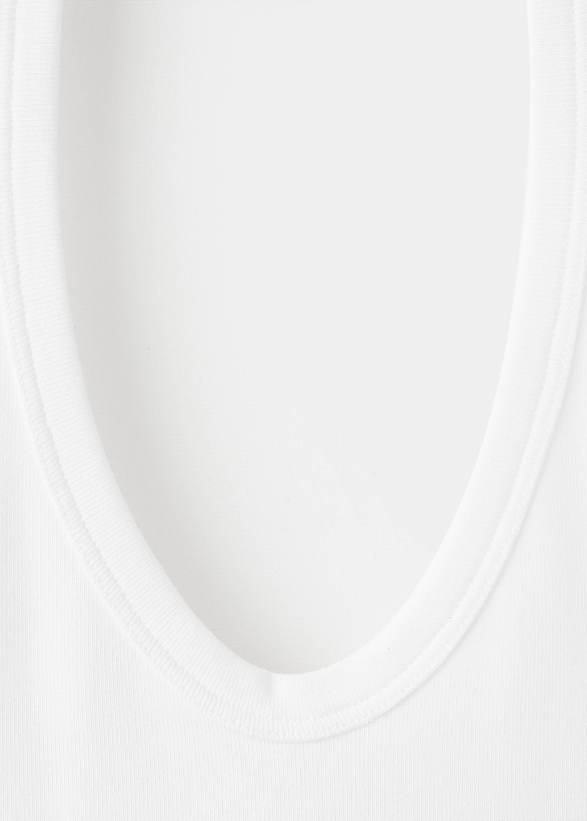 Halter halsad top - Detaljer om artikeln 8, Benvit. Ref: 17053335-00.