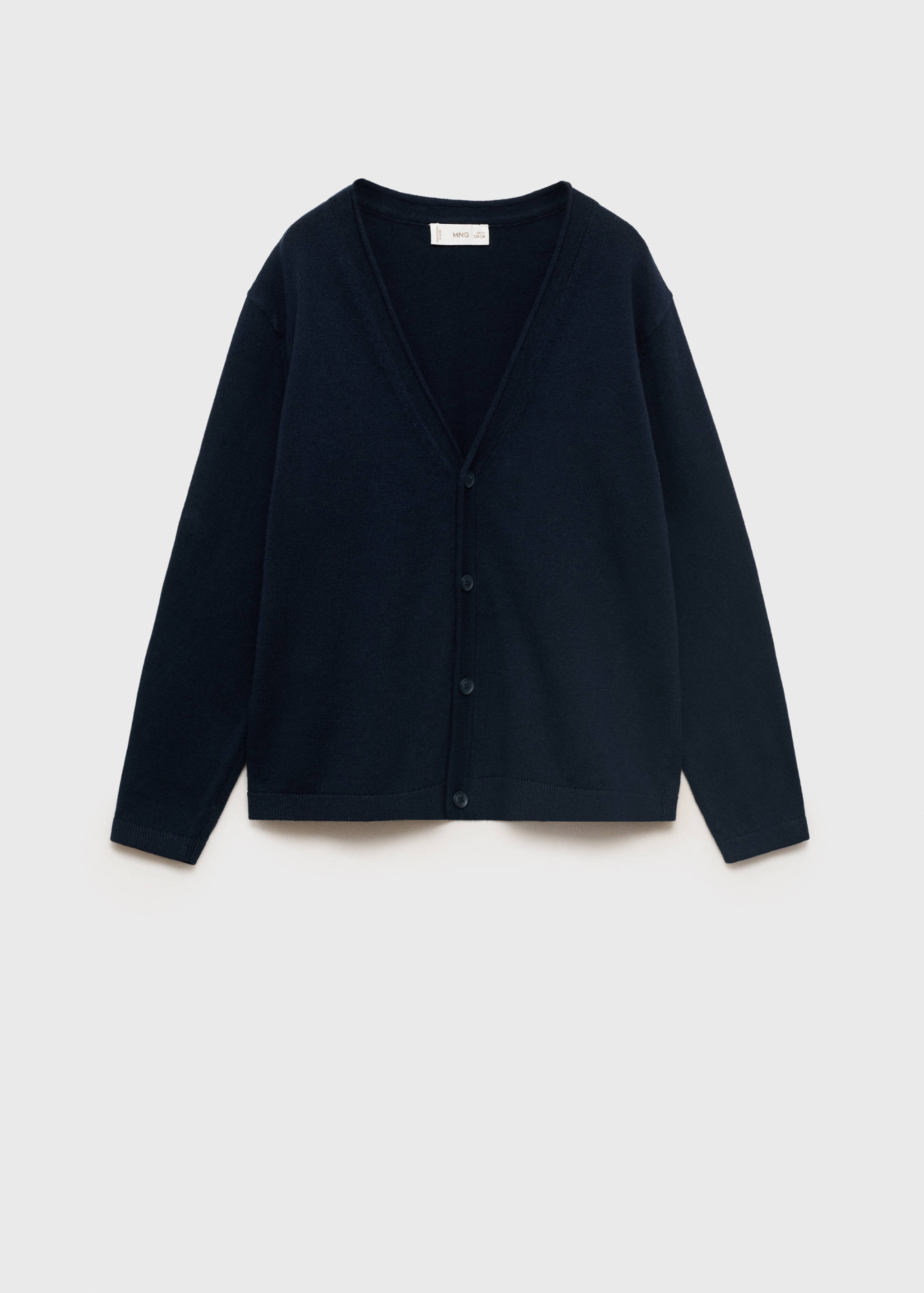 Cotton-blend cardigan - Article without model