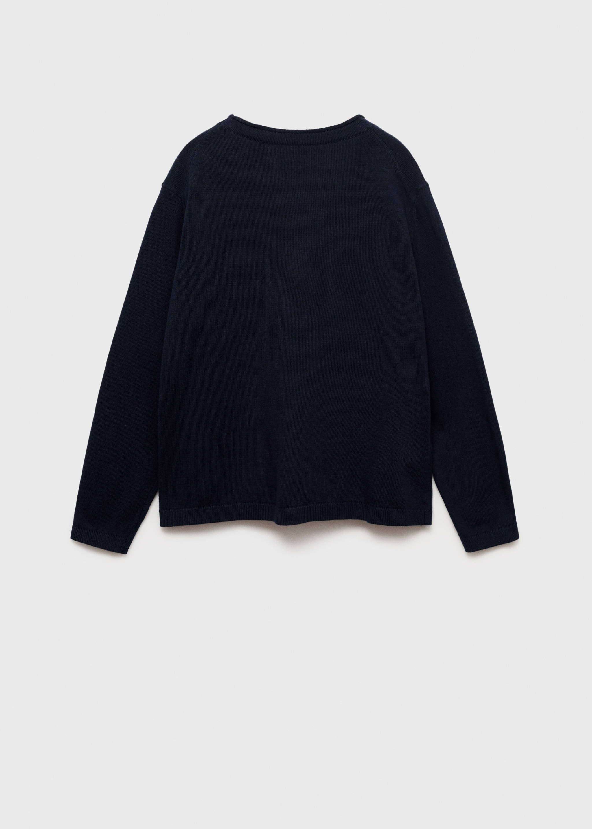 Cotton-blend cardigan - Reverse of the article