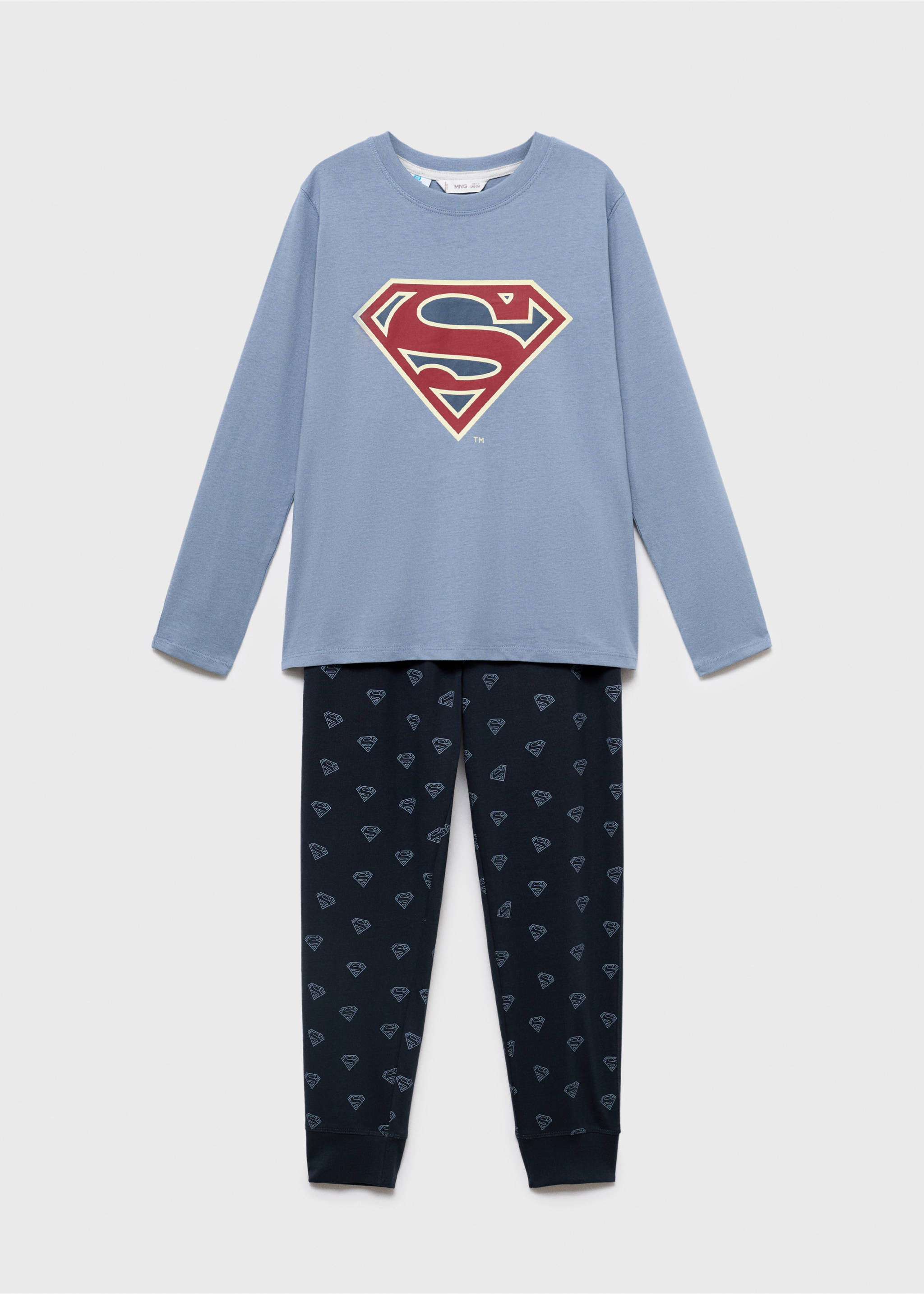 Piżama Superman - Artykuł bez modela/modelki, Niebieski. Ref: 17053796-00.
