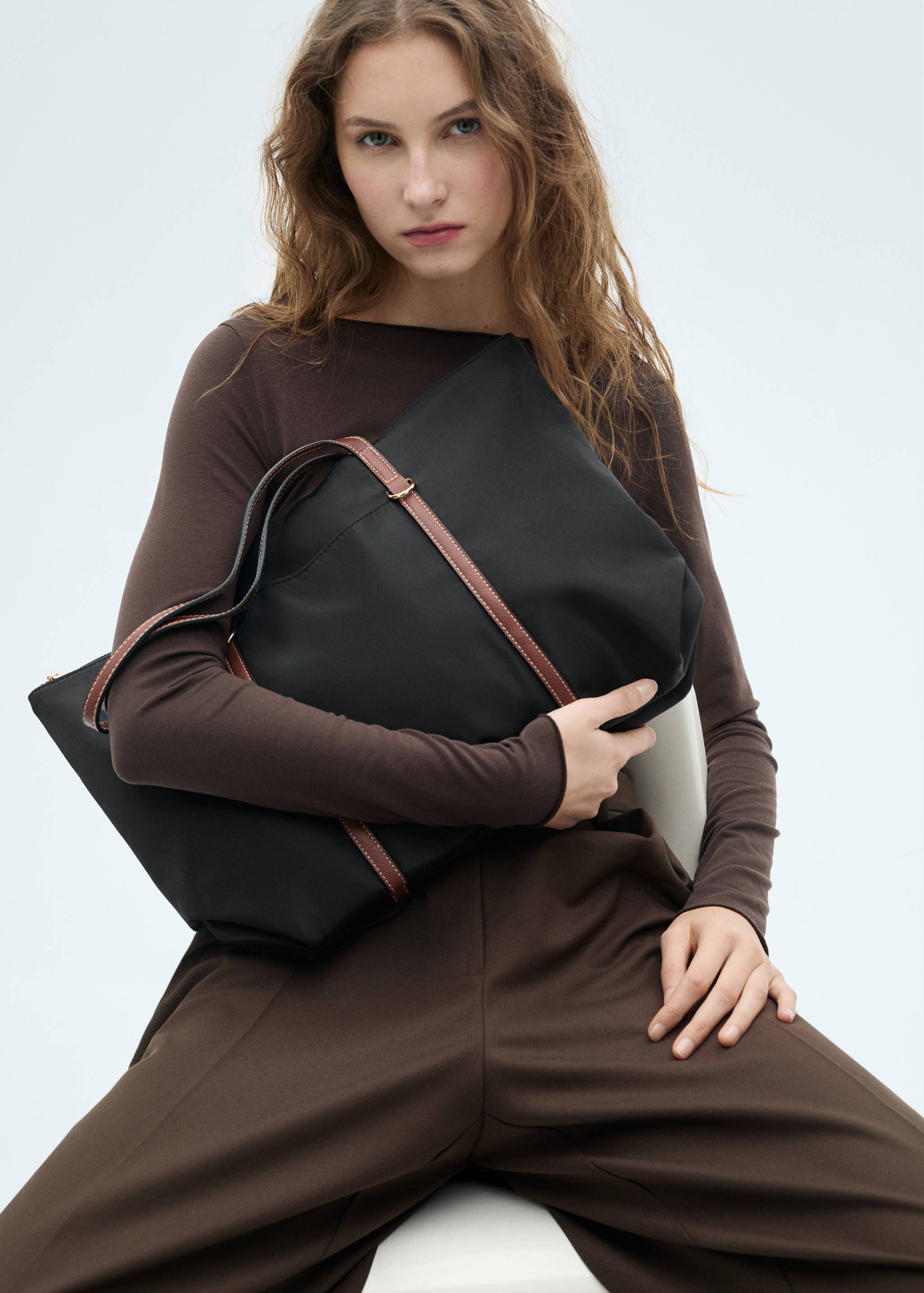 Sac cabas anse double - Plan général