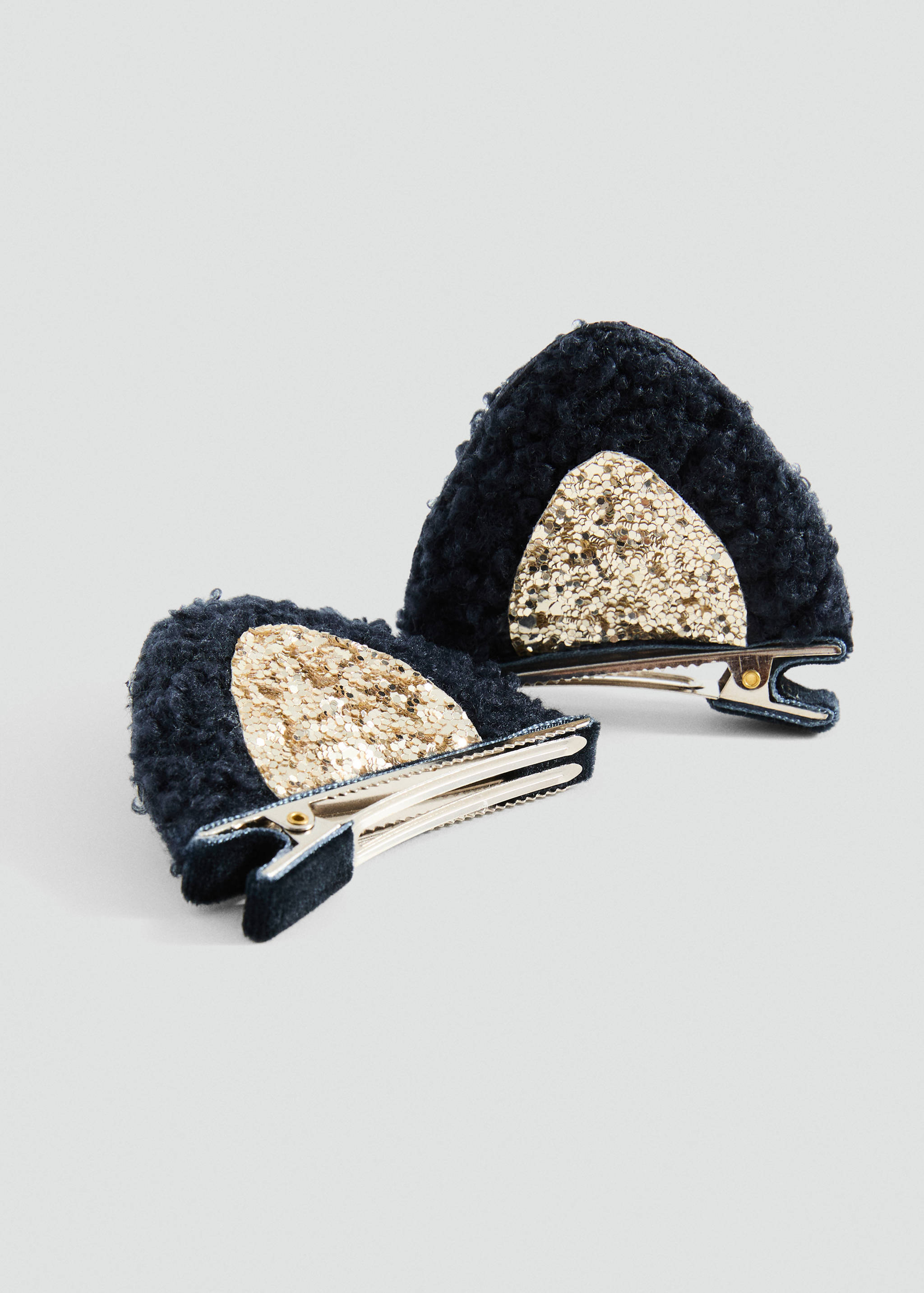 Kitty ear barrette - Medium plane