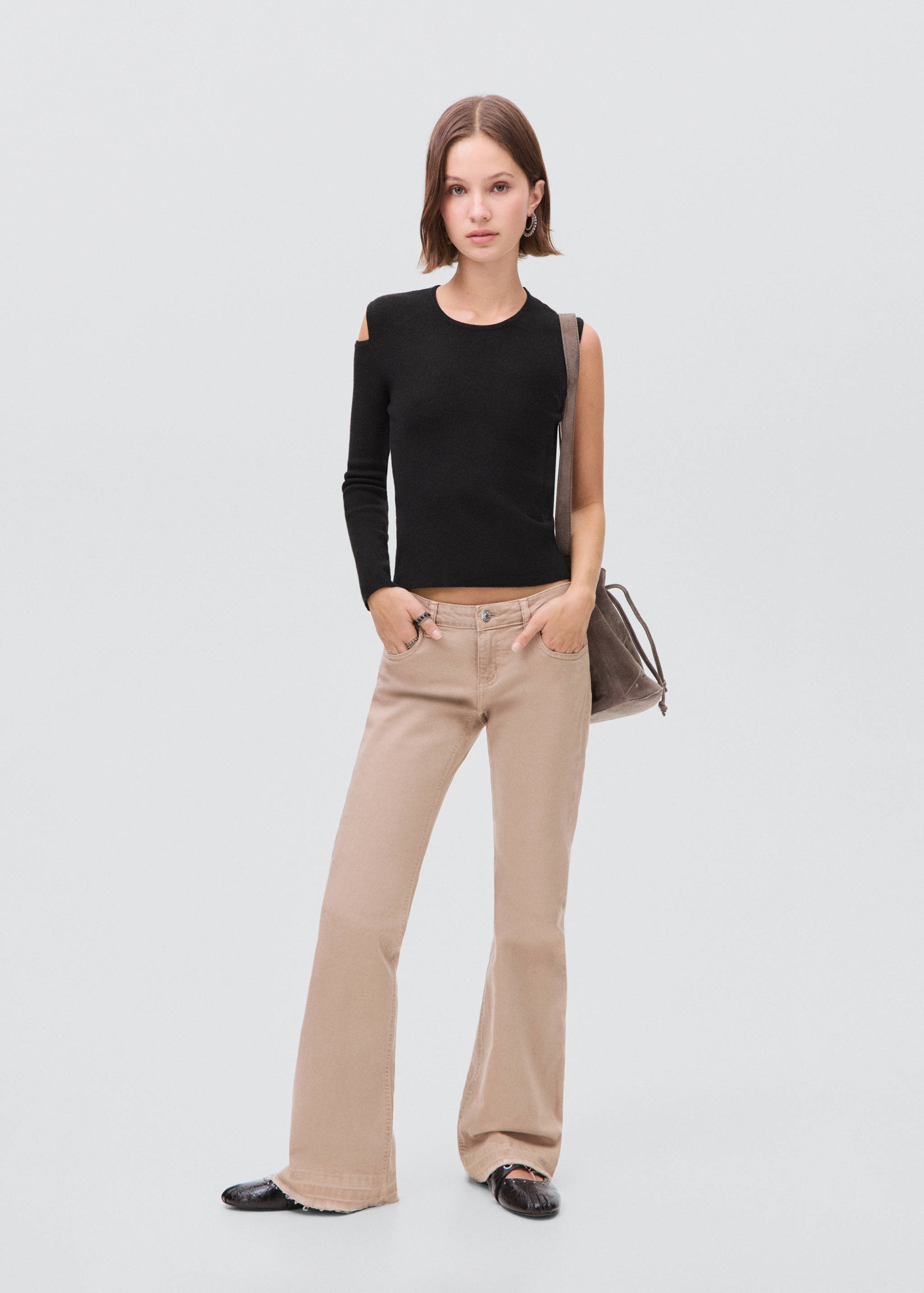 Asymmetrical t-shirt with cut-out - General plane