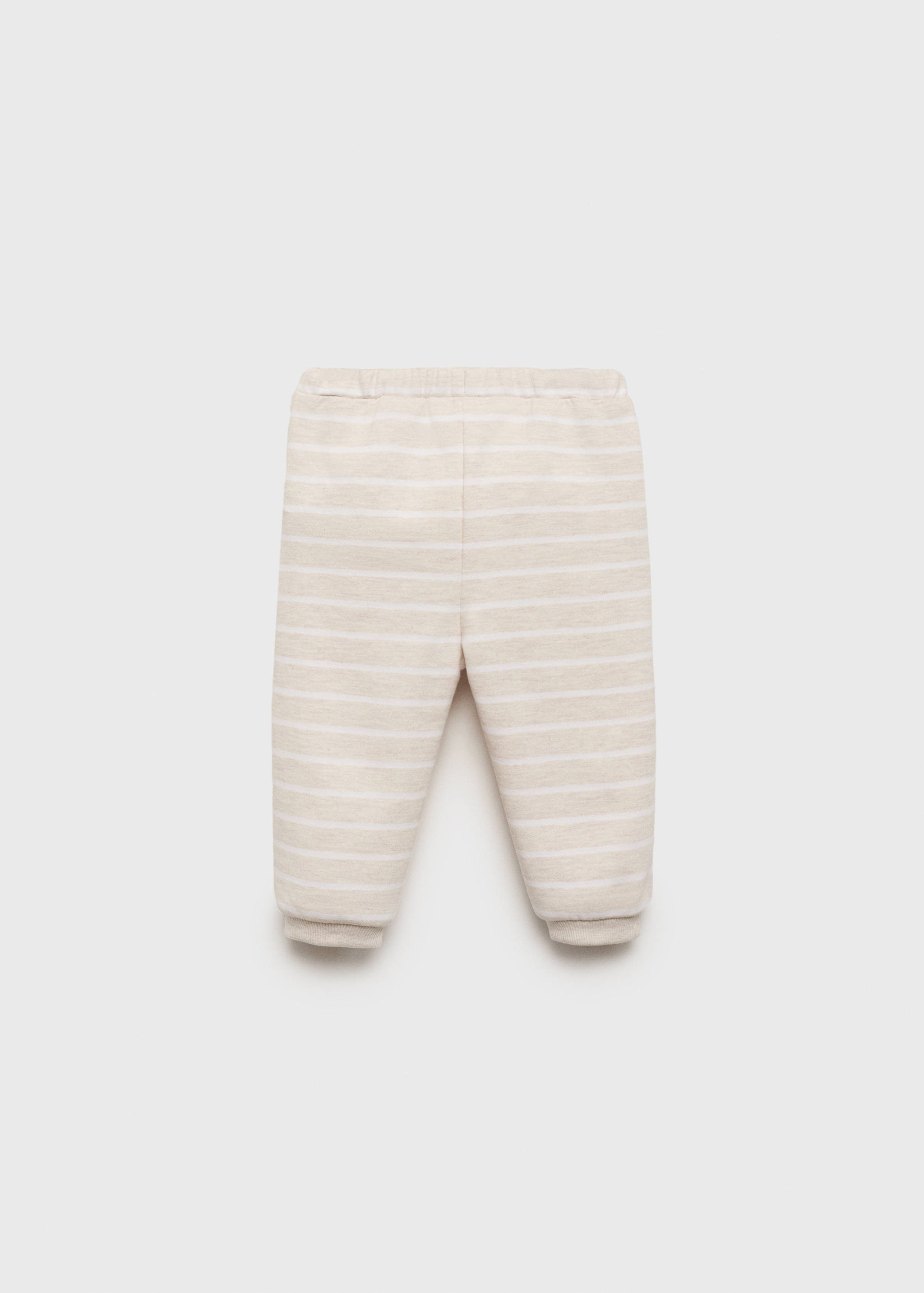 Joggers rayas cordón - Reverso del artículo
