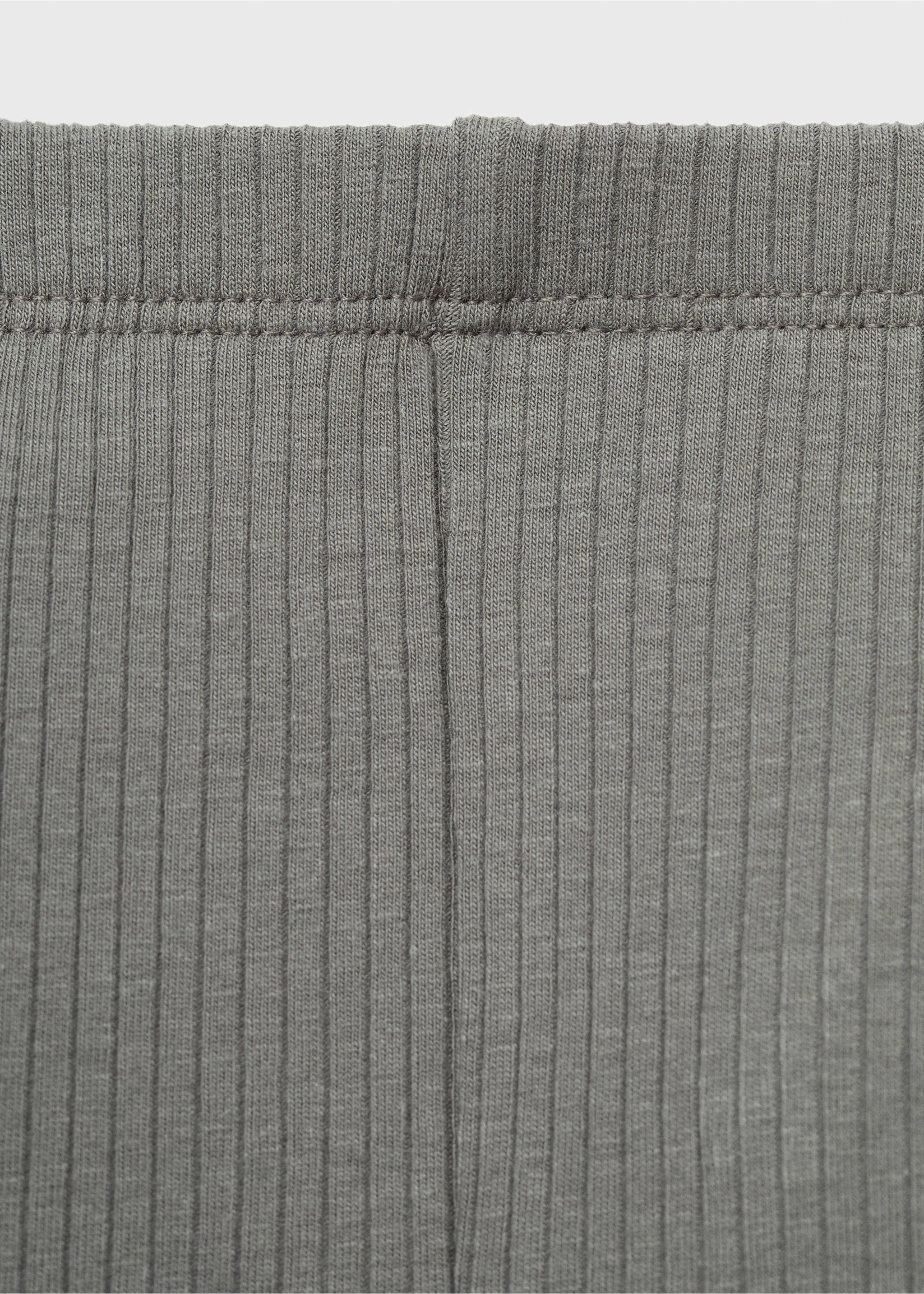 Leggings mit Rippmuster - Detail des Artikels 0, Anthrazit. Ref: 17054080-00.