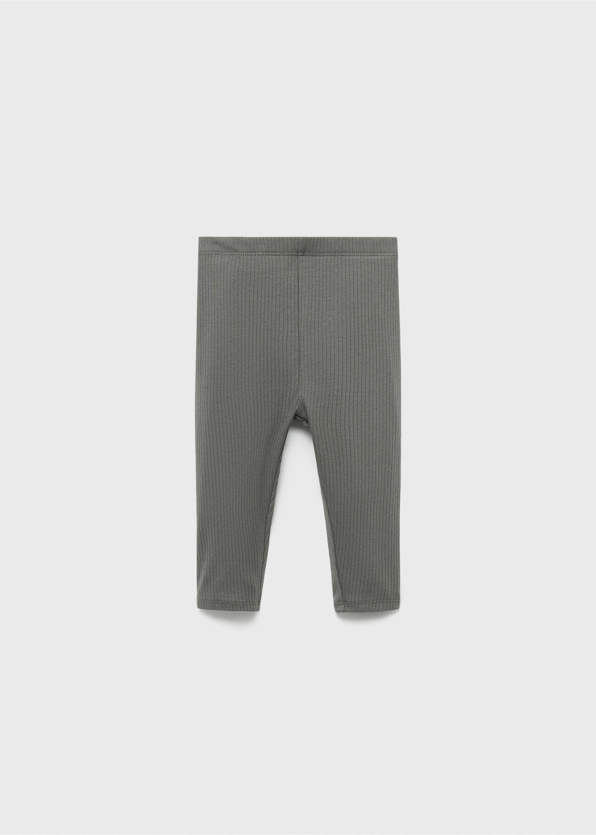 Leggings mit Rippmuster - Artikel ohne Model, Anthrazit. Ref: 17054080-00.