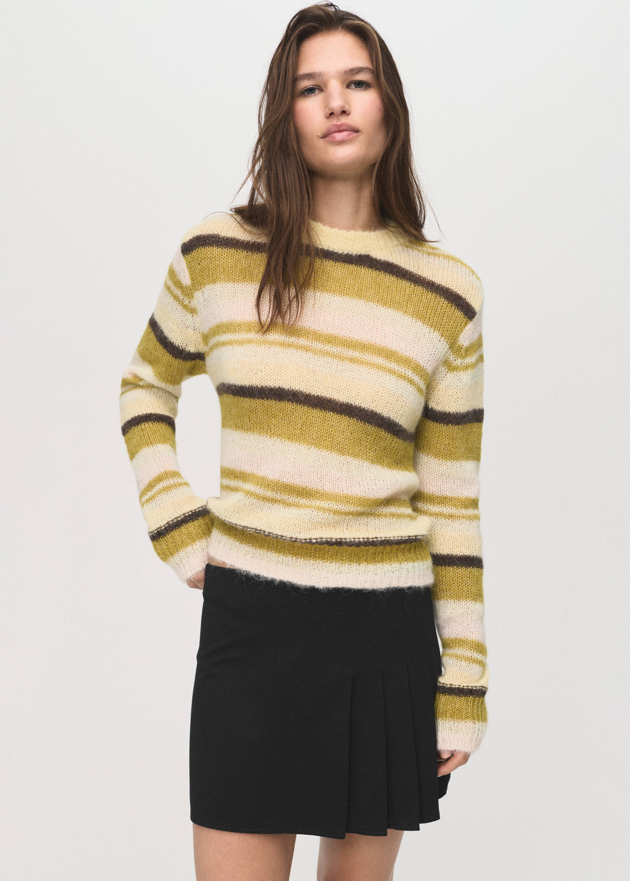 Pleated mini-skirt - Details of the article 1