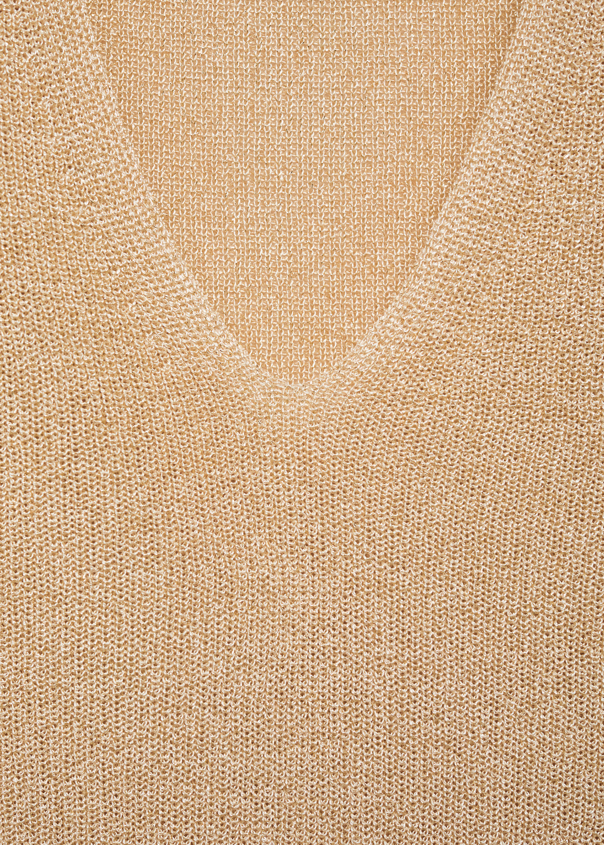 V-neck lurex sweater - Details of the article 7