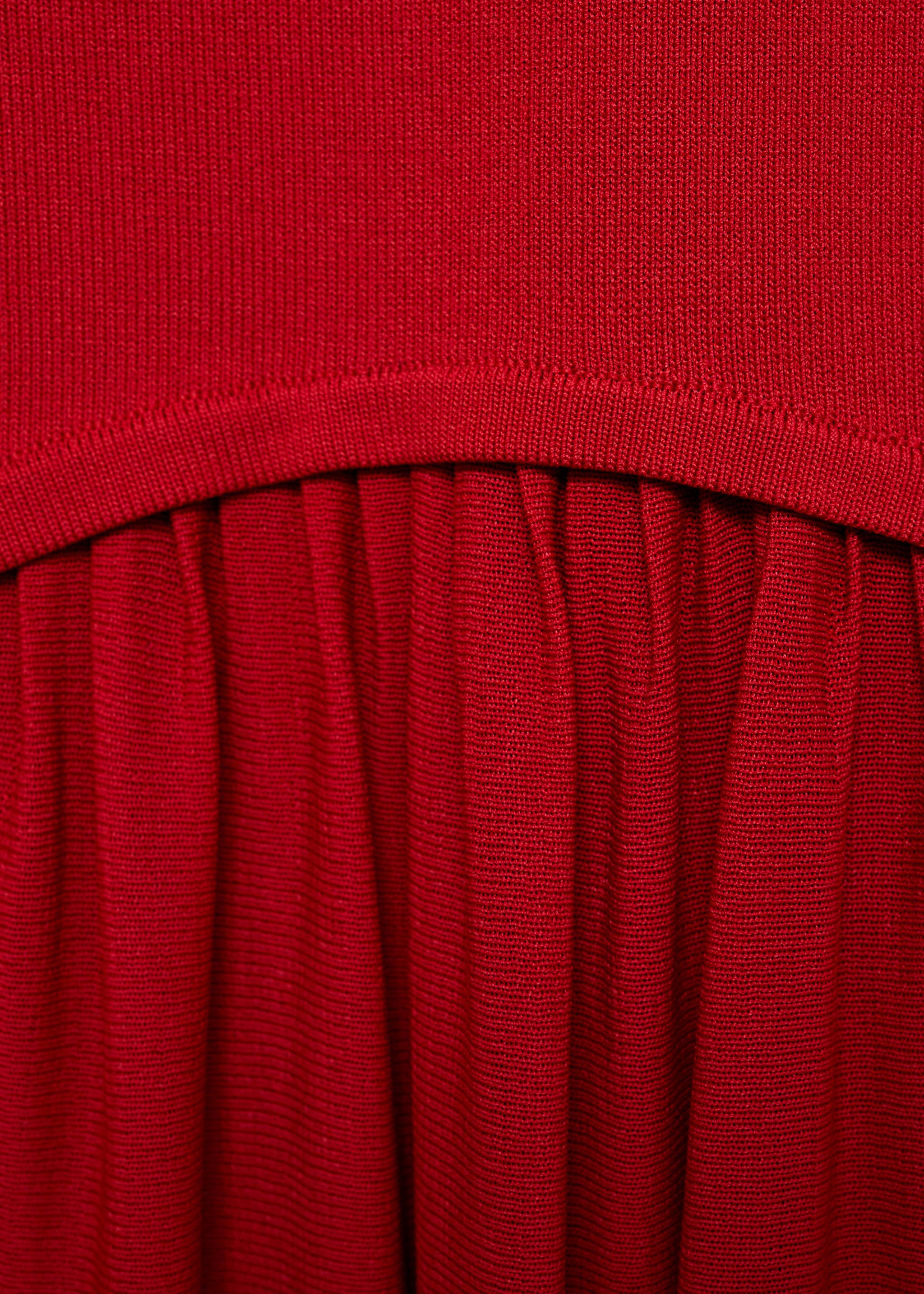 Stickad klänning halterneck - Detaljer om artikeln 0