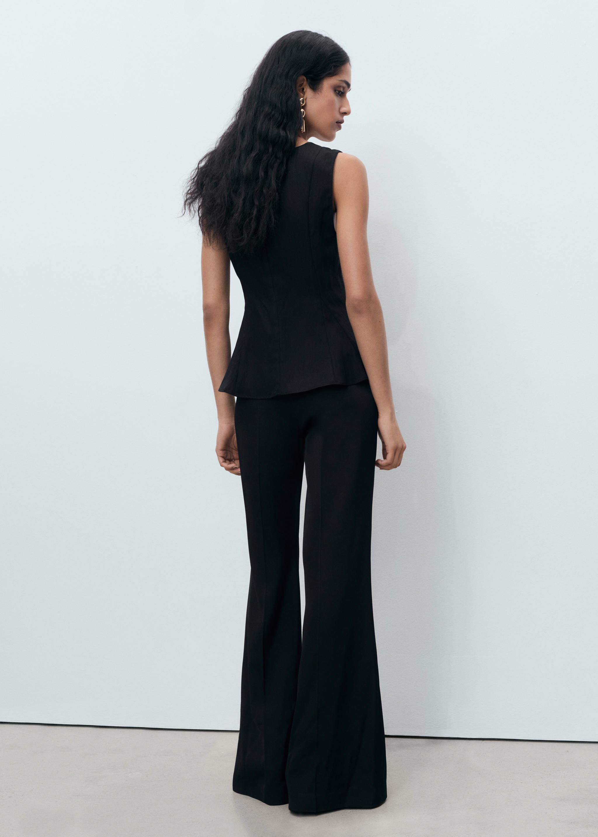 Top peplum de lionel - Verso do artigo
