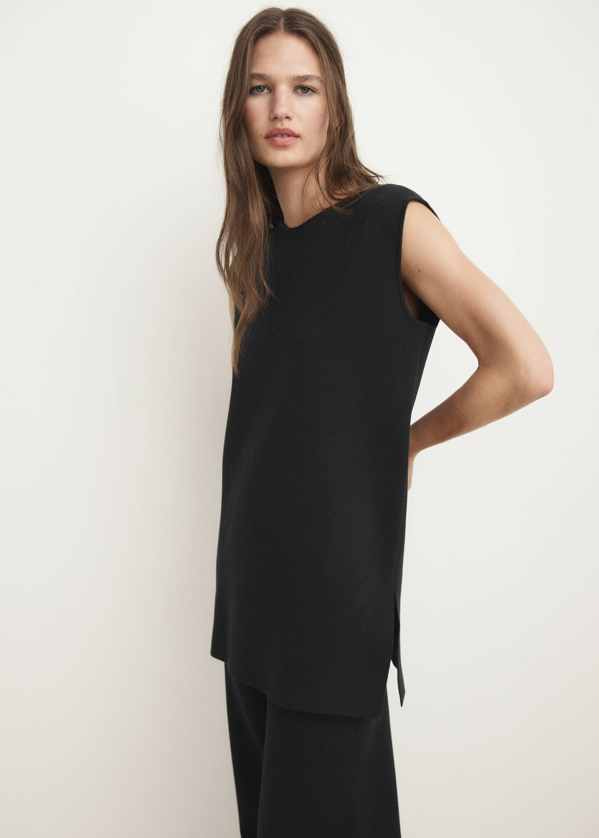 Haut en maille Milano - Plan moyen