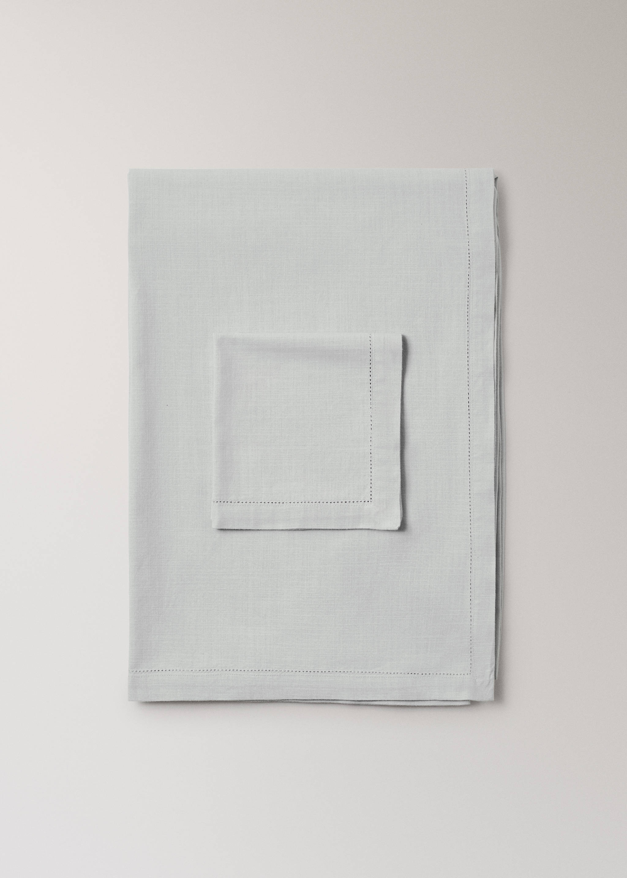 Cotton napkin with hemstitch - Details of the article 3