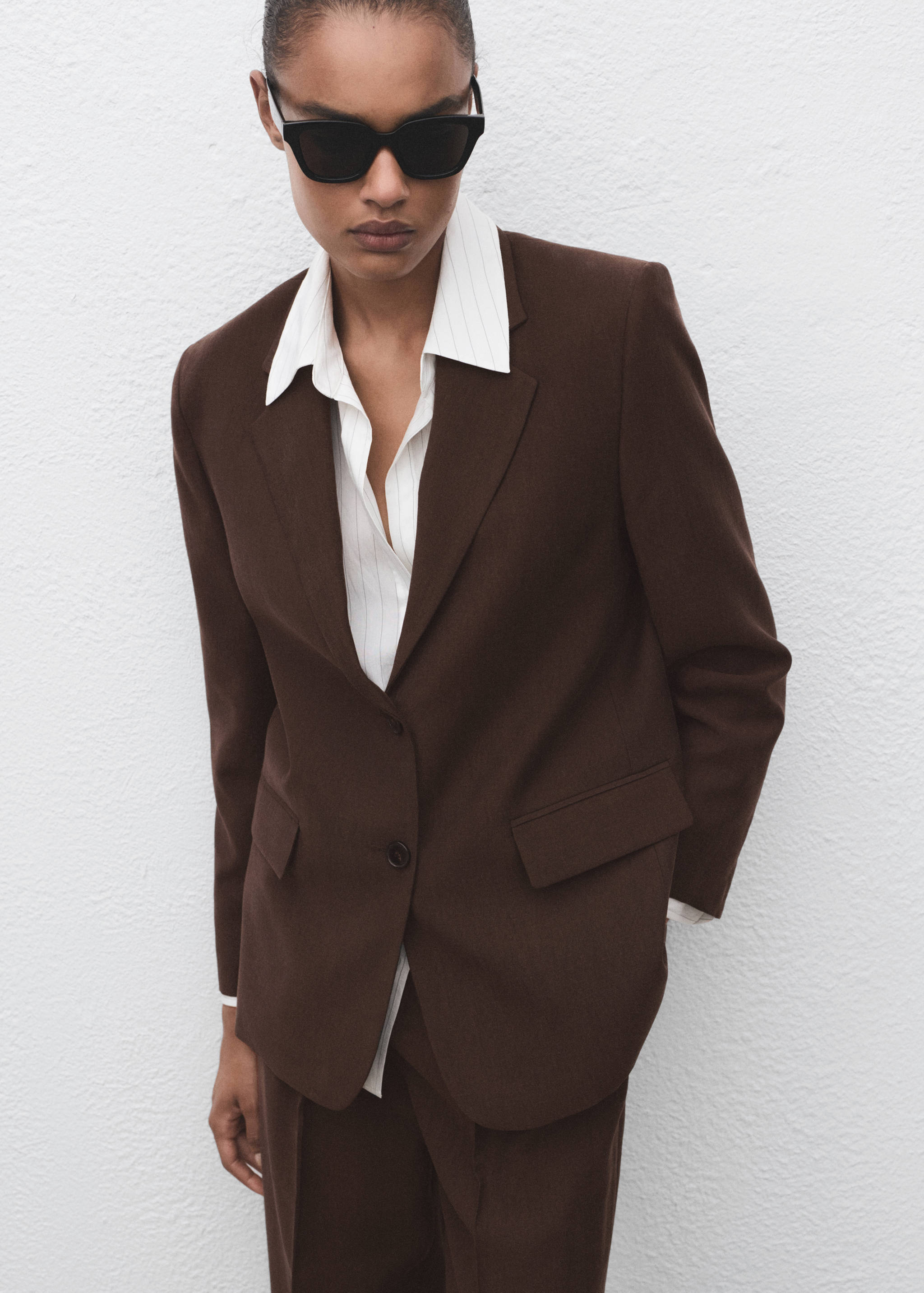 Blazer traje lyocell - Plano medio