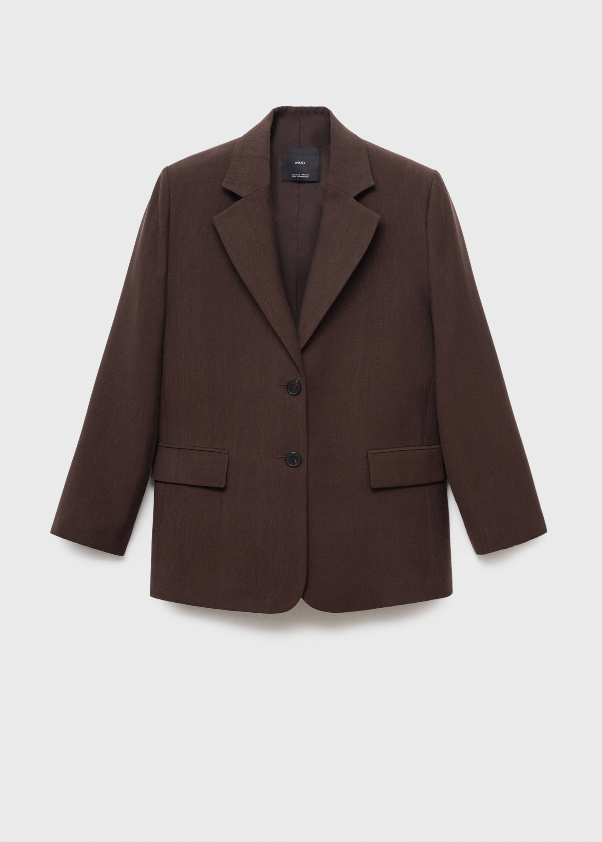 Blazer traje lyocell - Artículo sin modelo, Chocolate. Ref: 17054146-00.