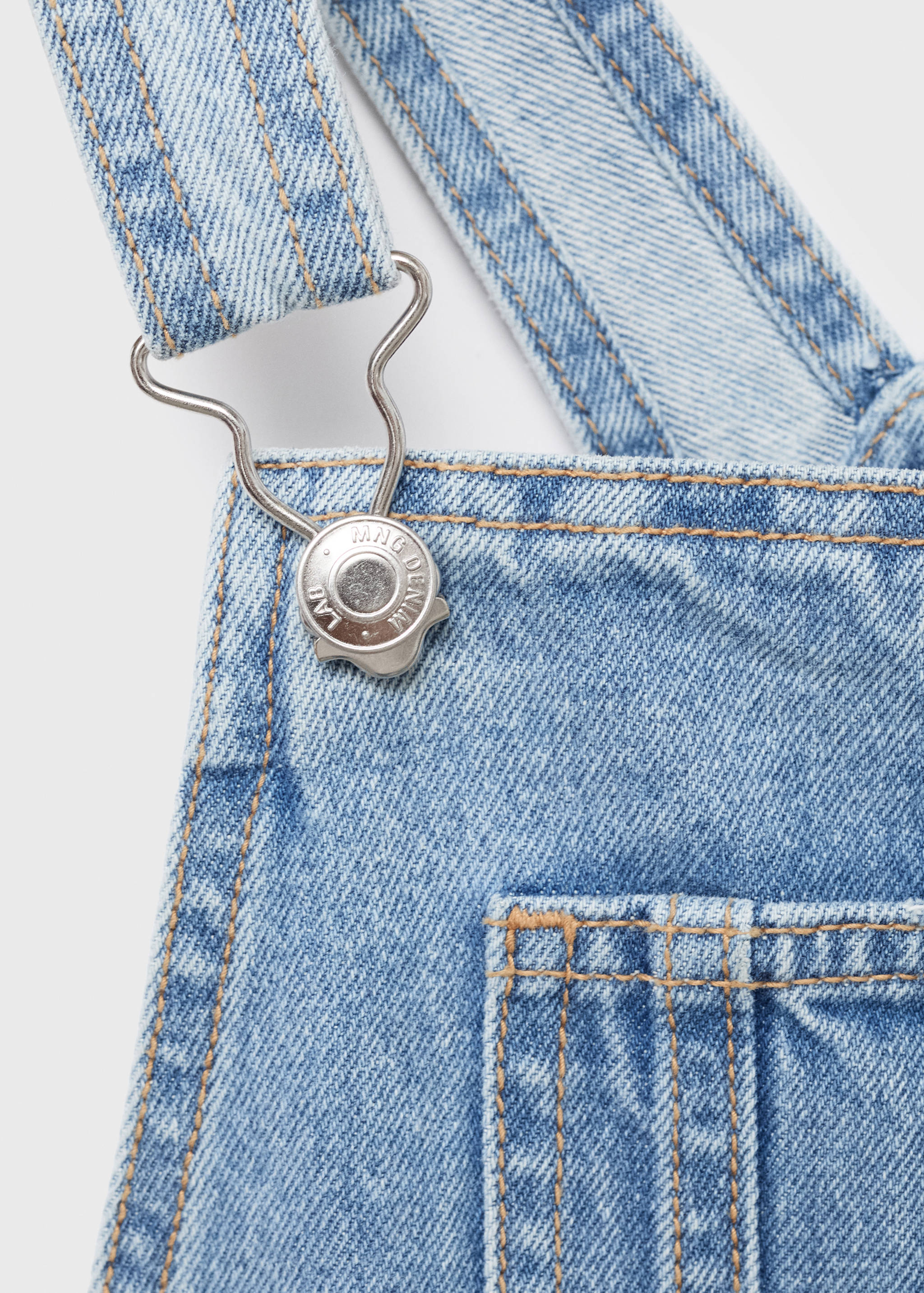 Lange denim tuinbroek - Detail van het artikel 8