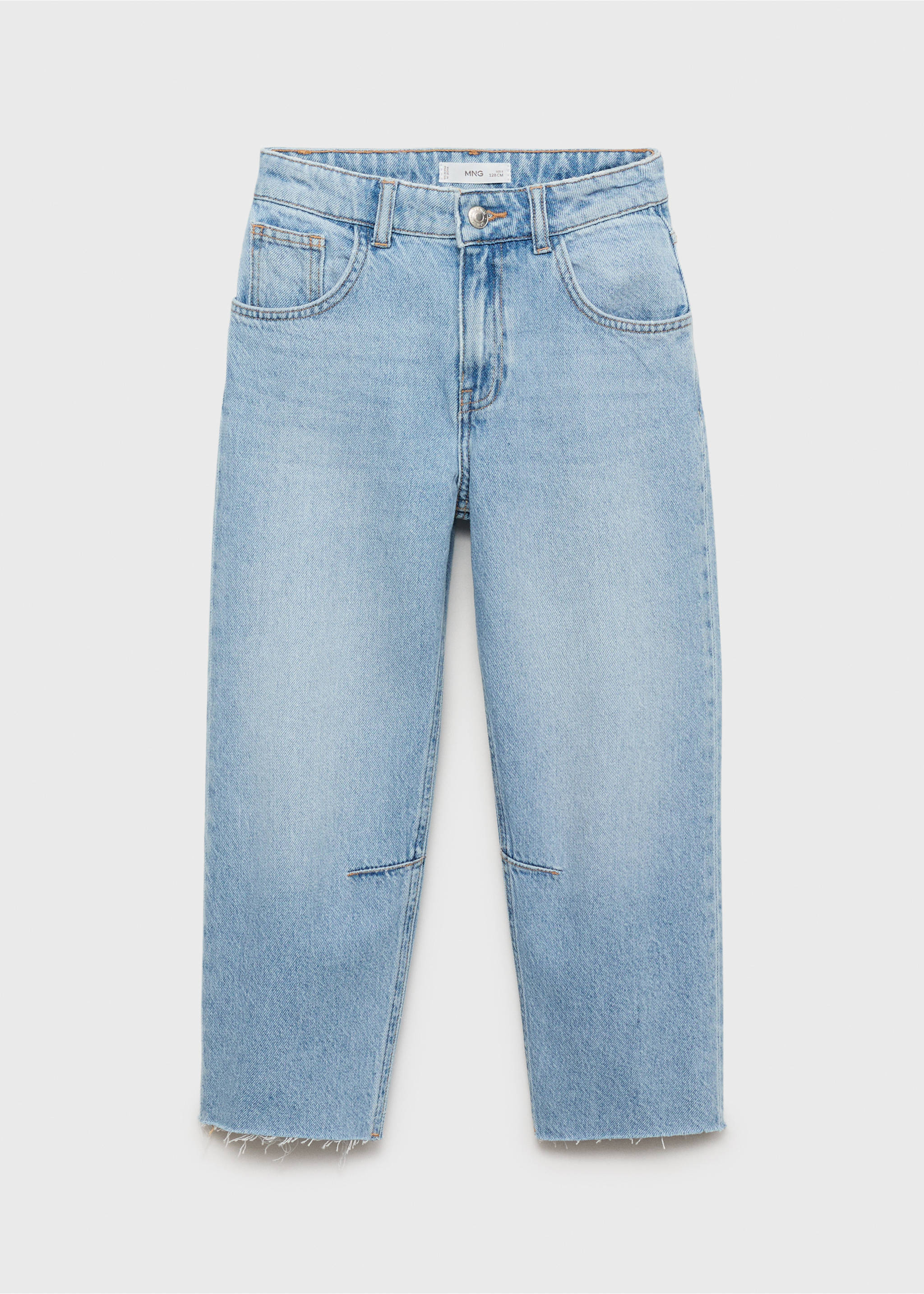 Mid-rise balloon jeans - Article without model, Medium Blue. Ref: 17054407-00.