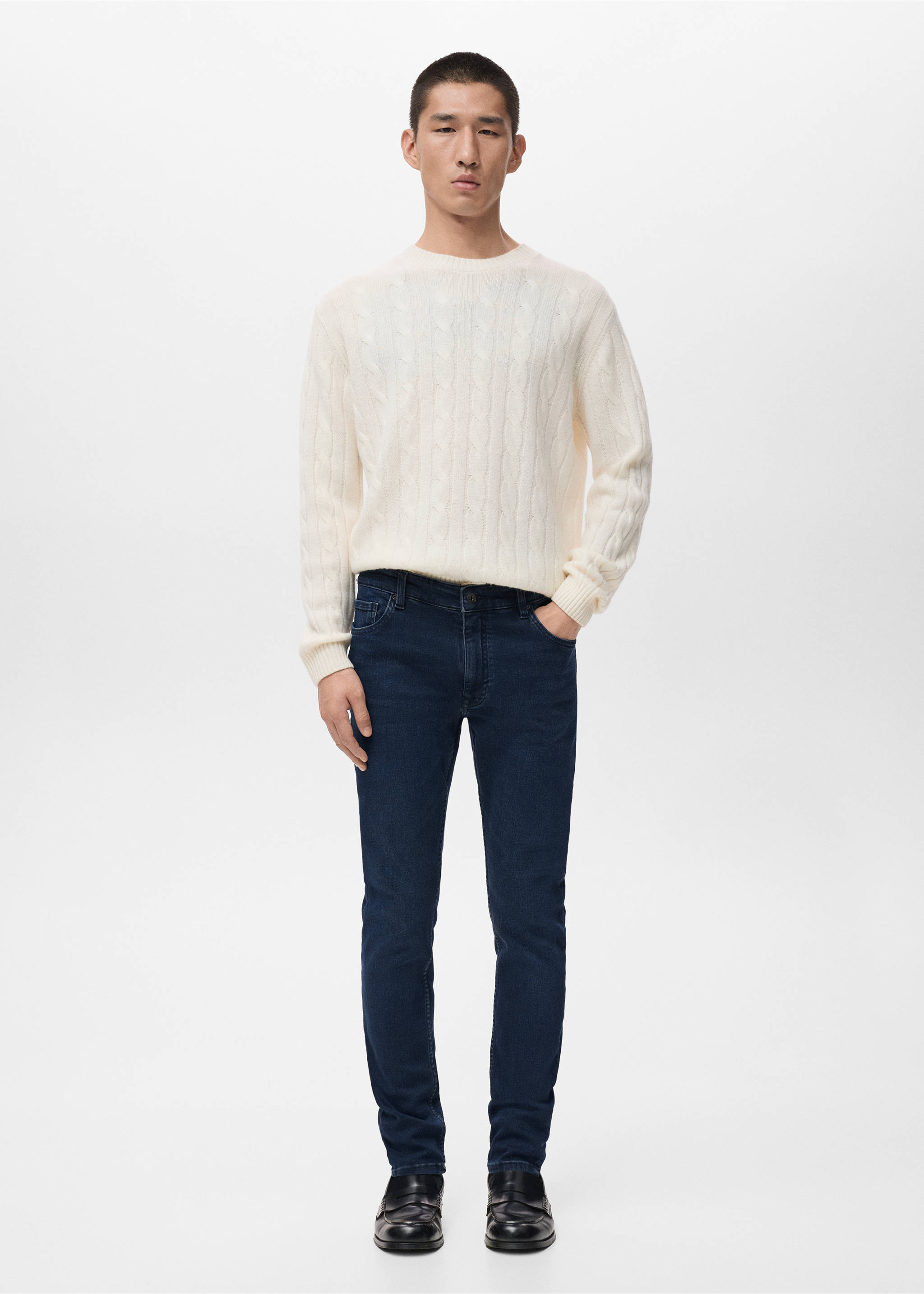 Jude skinny-fit jeans - General plane, Deep Dark Blue. Ref: 17054409-00.