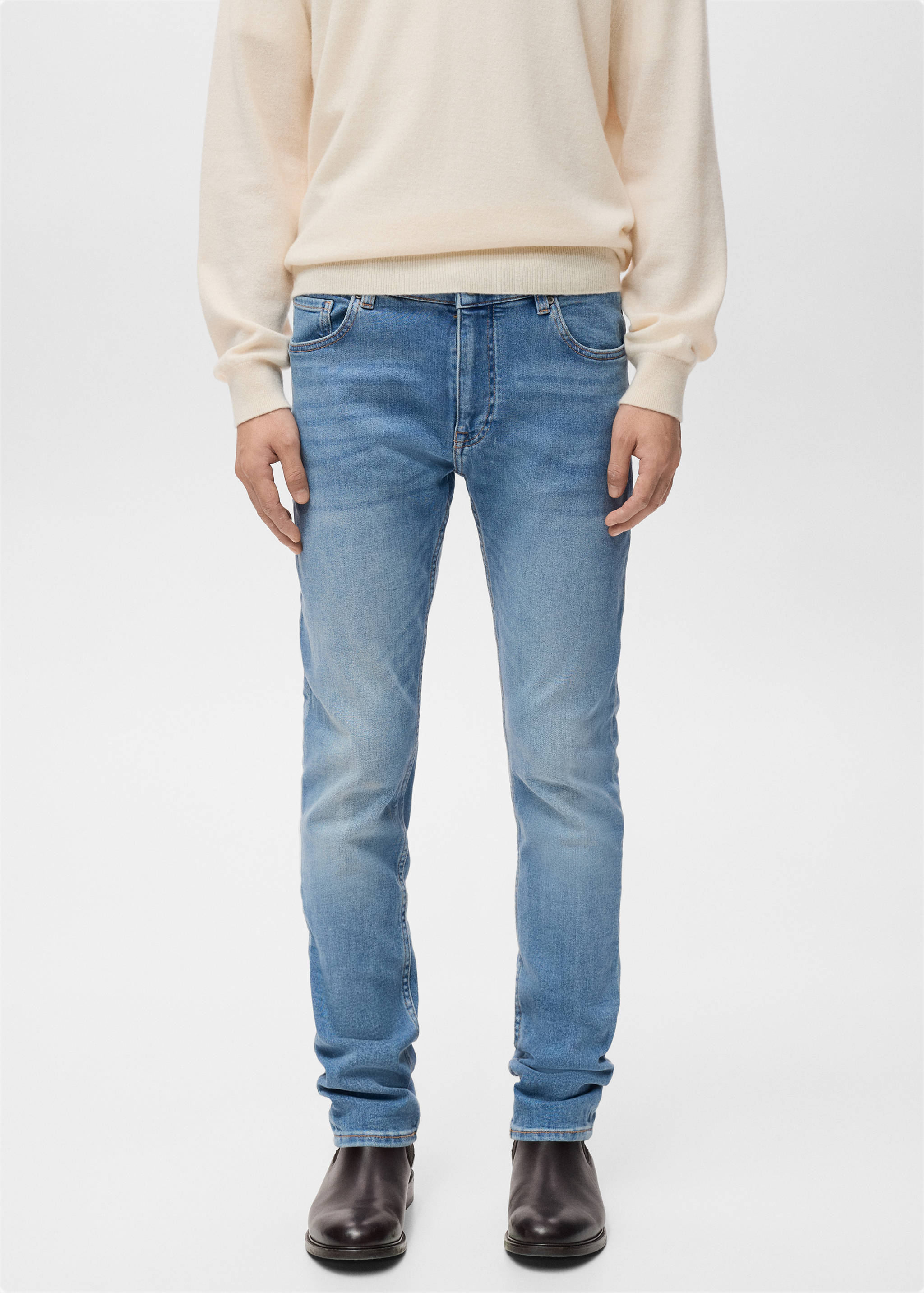 Jude skinny-fit jeans - Medium plane