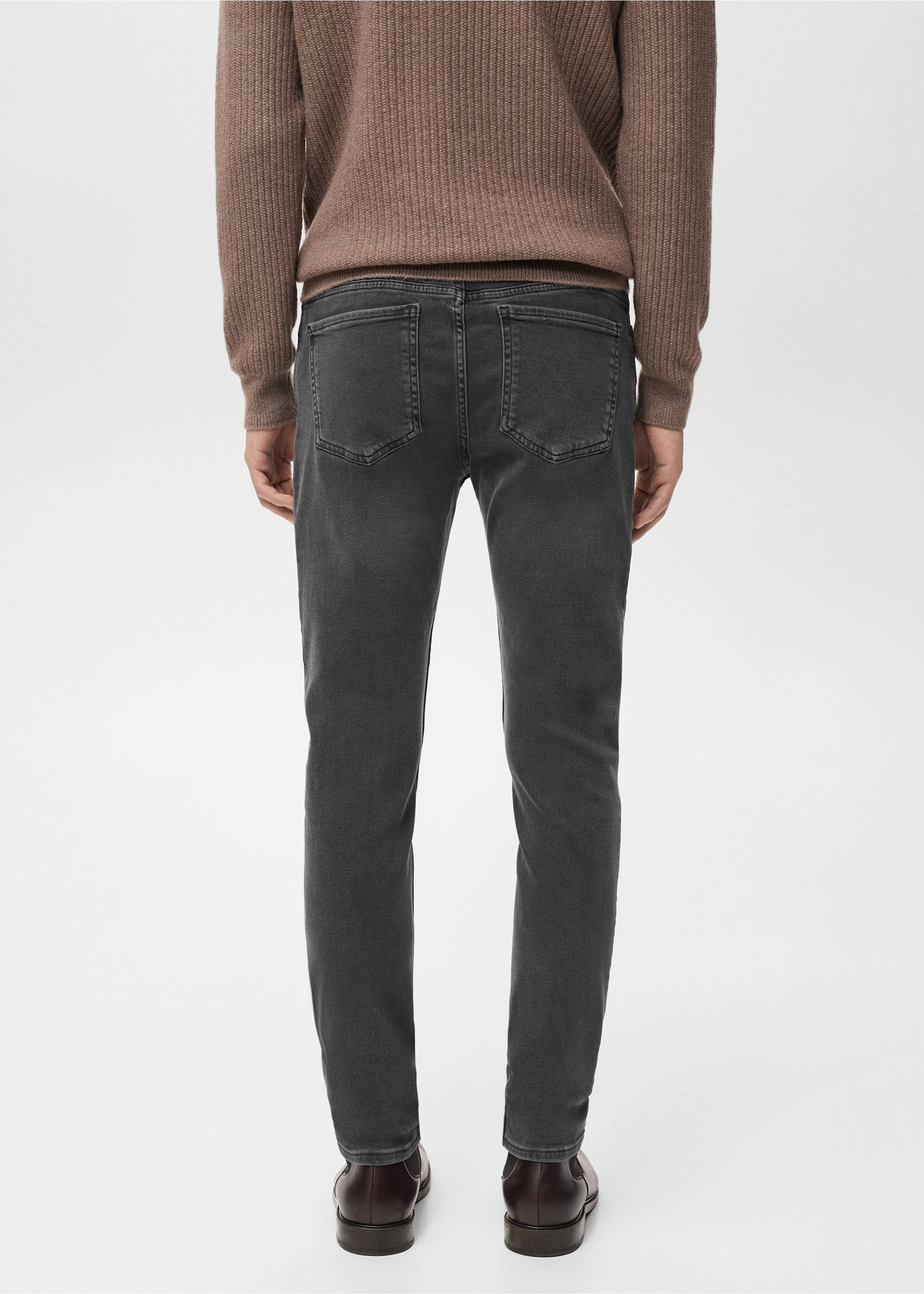 Jude skinny-fit jeans - Reverse of the article, Open Grey. Ref: 17054411-00.