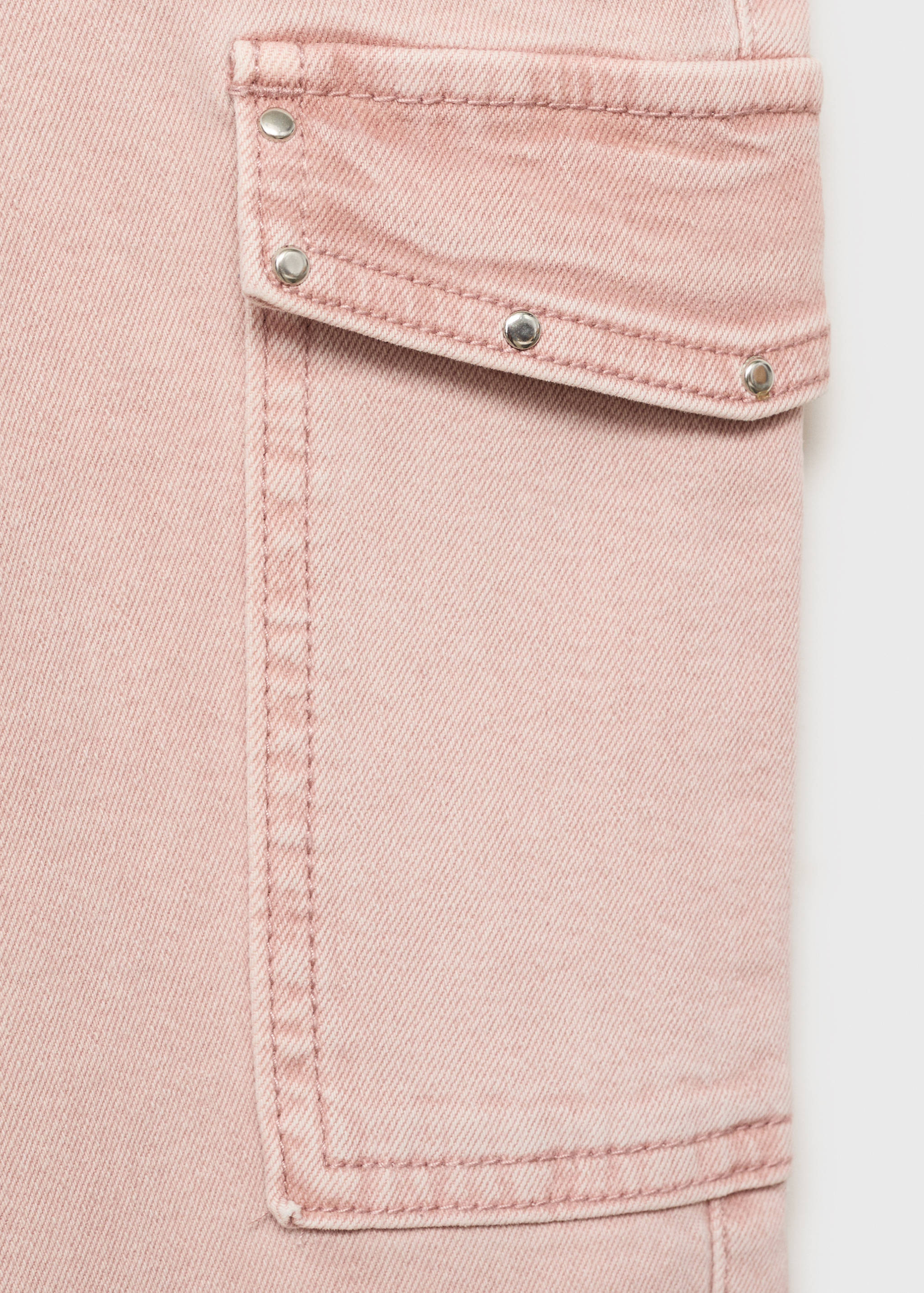 Studded skinny cargo jeans - Details of the article 0
