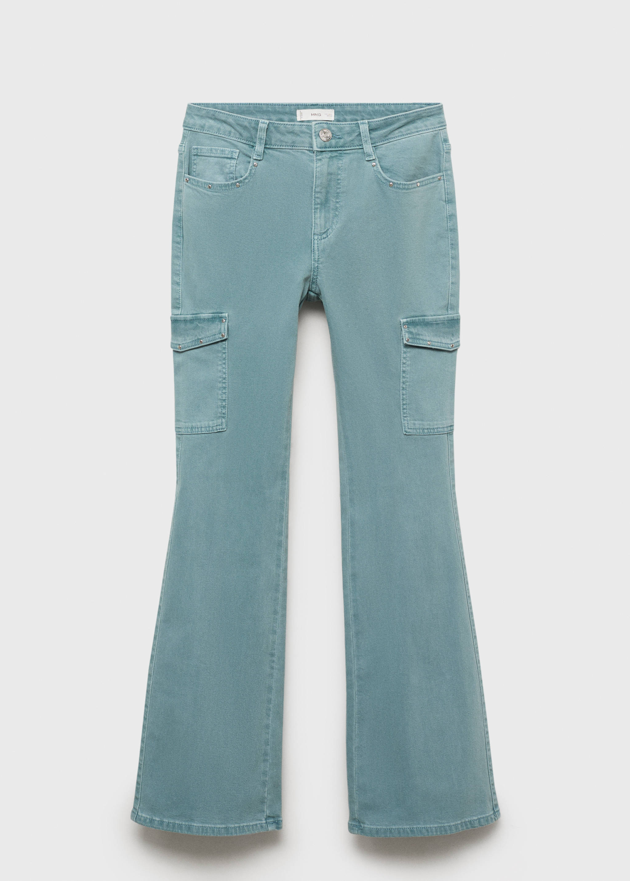 Ausgestellte Cargo-Jeans - Artikel ohne Model