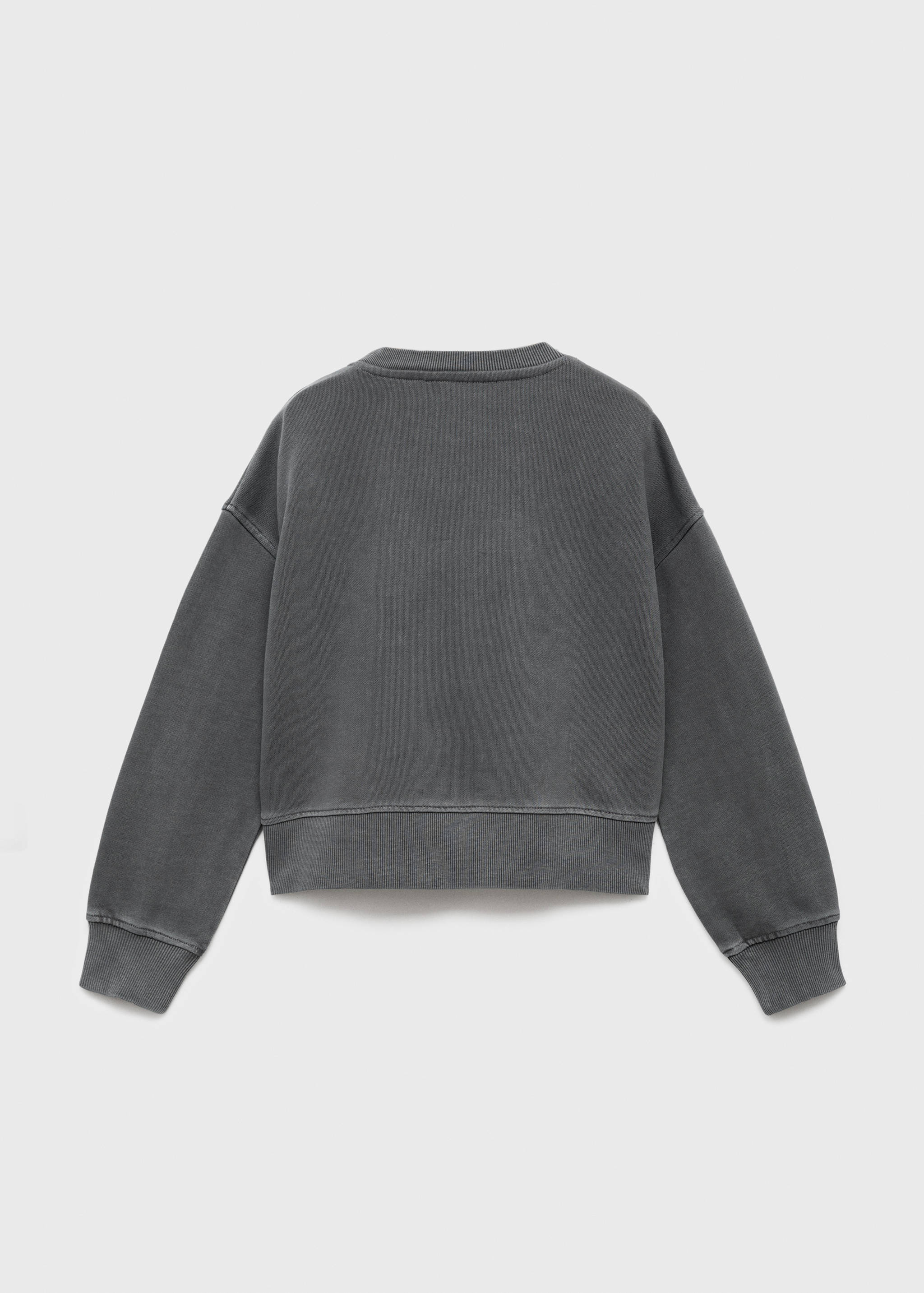 Studded sweatshirt - Reverse of the article