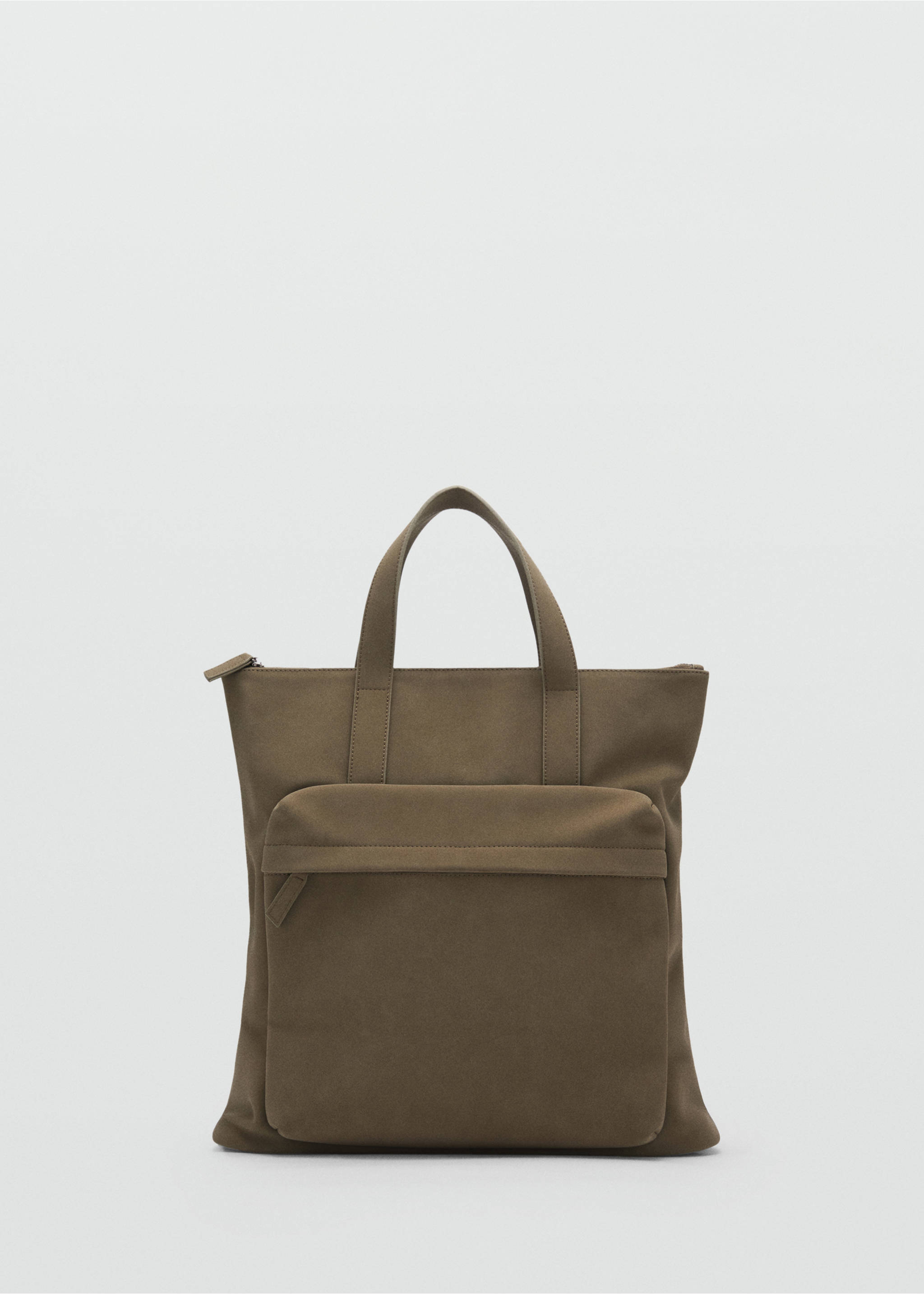 Multi-functional backpack with pockets - Article without model, Khaki. Ref: 17054425-00.