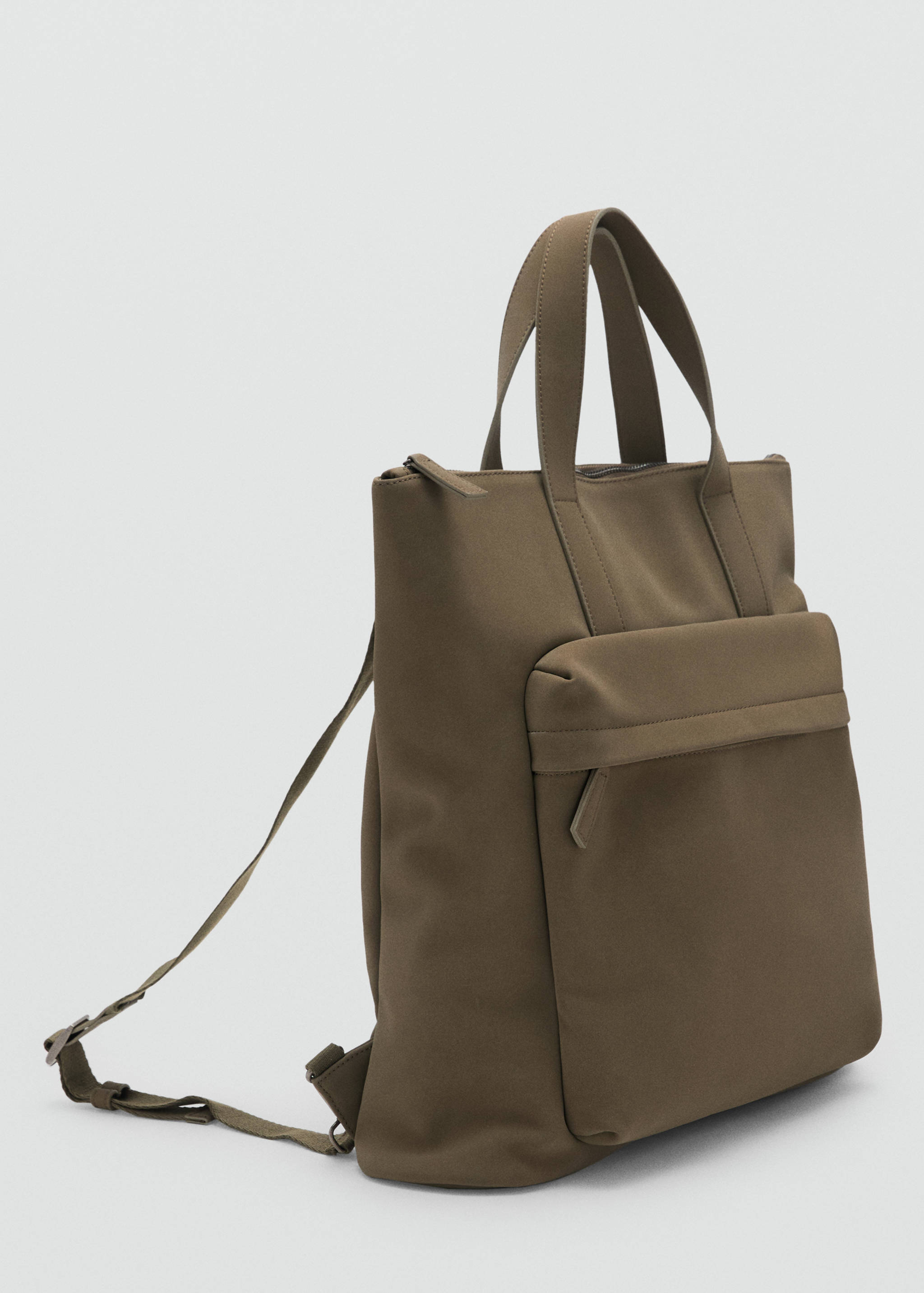Multi-functional backpack with pockets - Medium plane