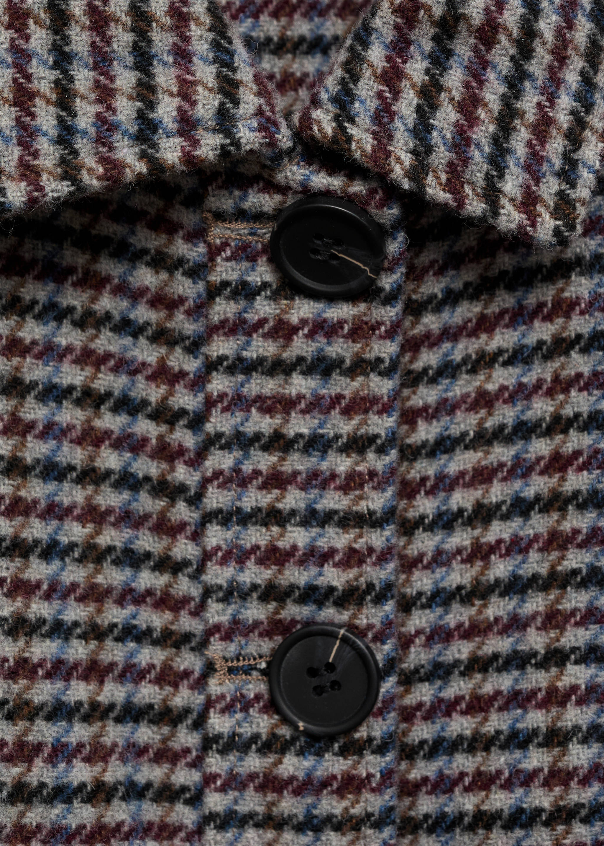 Manteau tweed laine - Détail de l'article 8