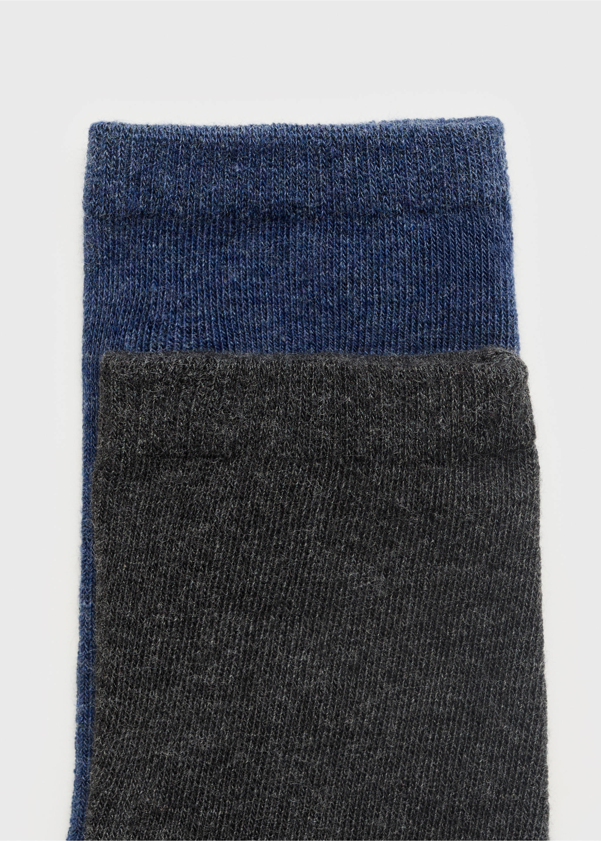 Pack 2 calcetines - Reverso del artículo, Gris antracita. Ref: 17054434-00.