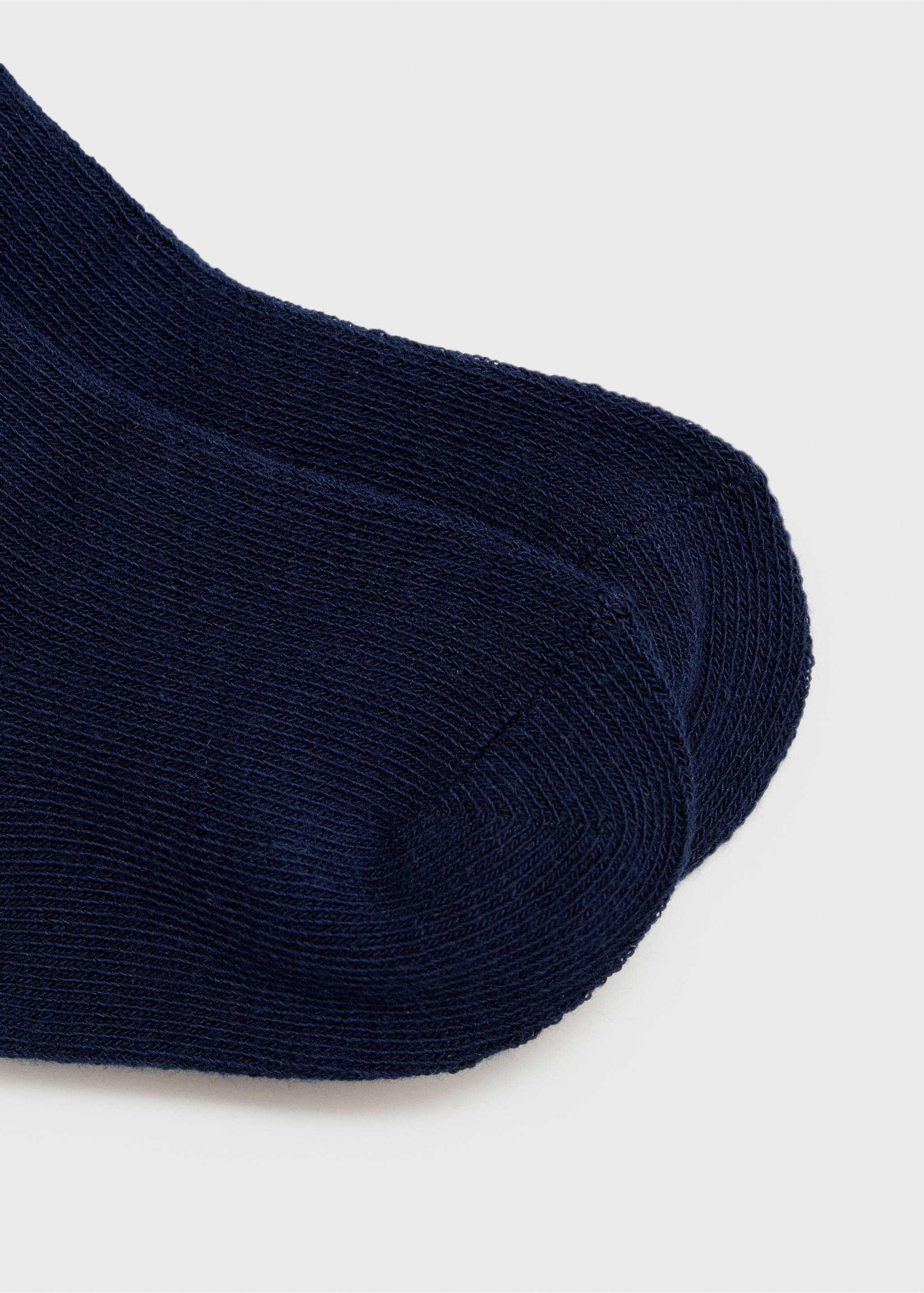 Calcetines algodón - Reverso del artículo, Azul marino. Ref: 17054435-00.