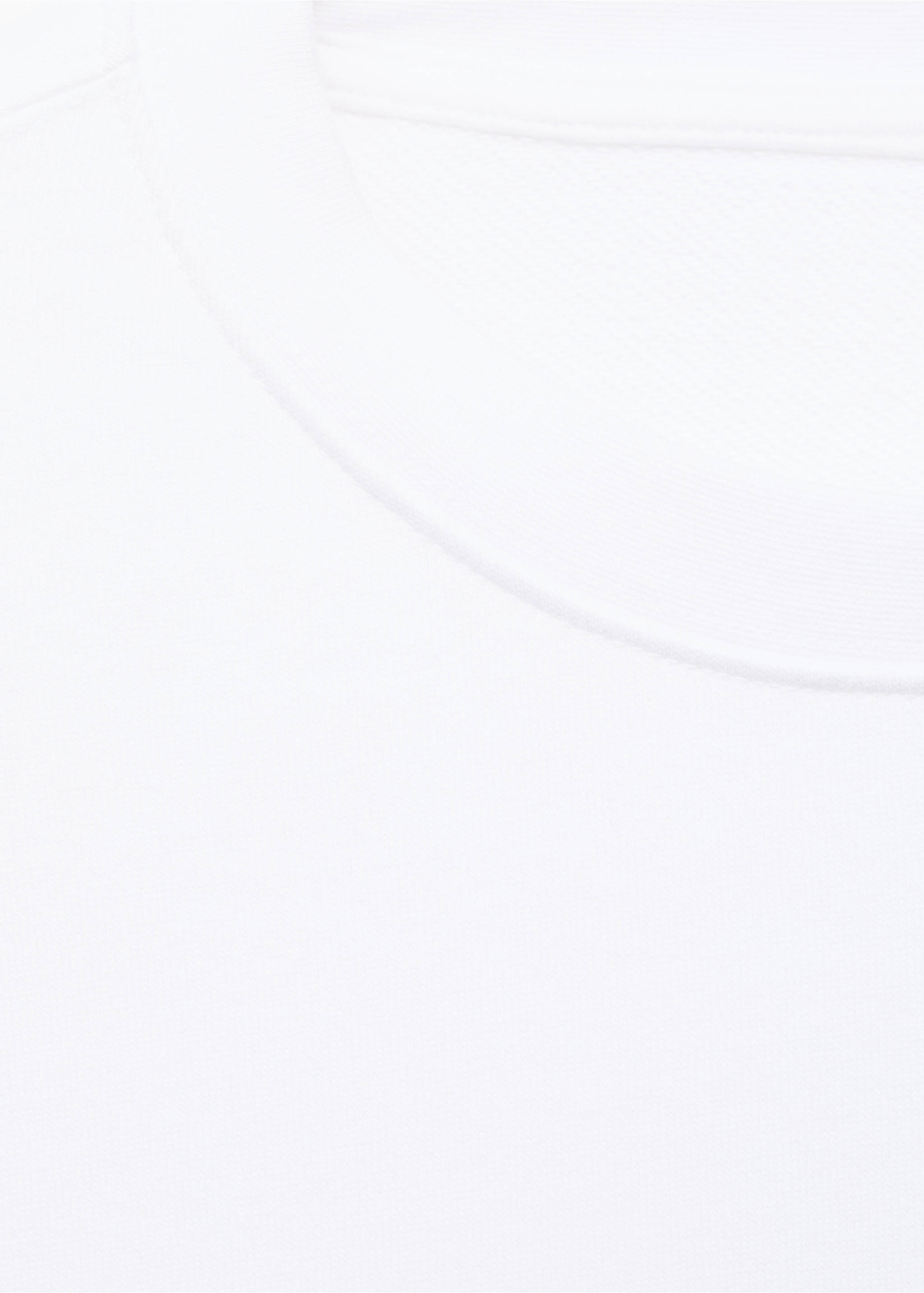 100% cotton sweatshirt text - Details of the article 0, White. Ref: 17054439-00.