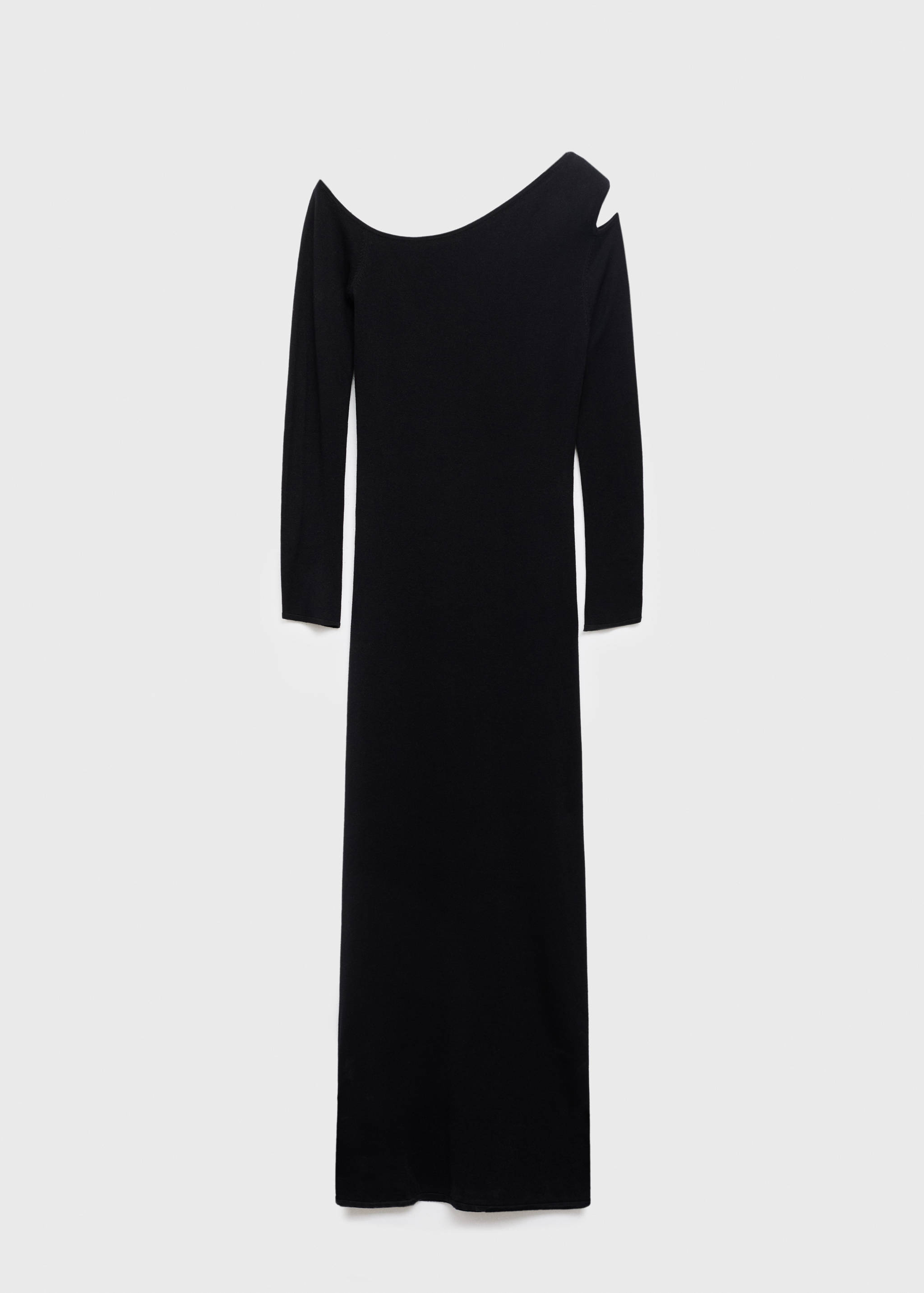 Asymmetrisk klänning cut-out - Artikel utan modell