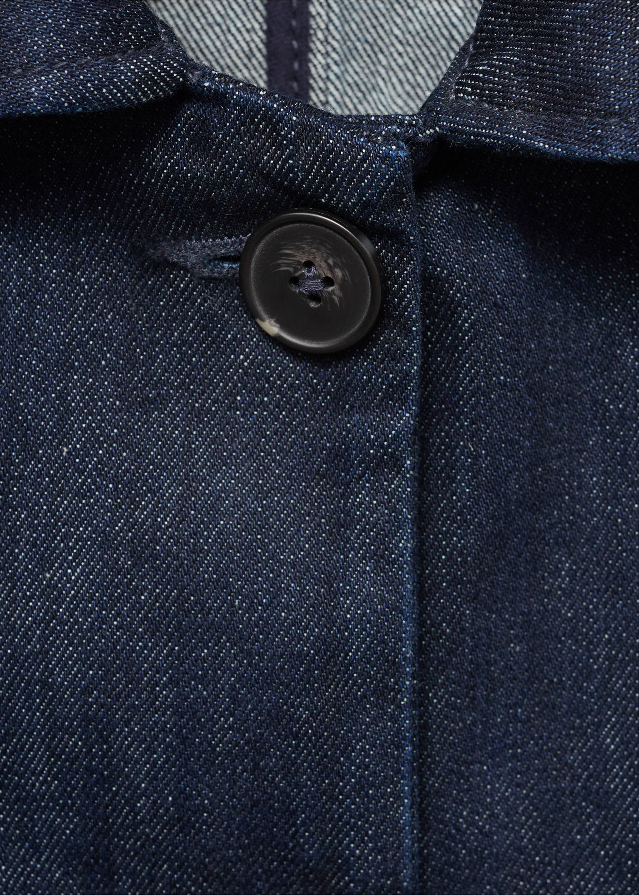 Jeansjacke mit Taschen - Detail des Artikels 8, Blau. Ref: 17054785-00.