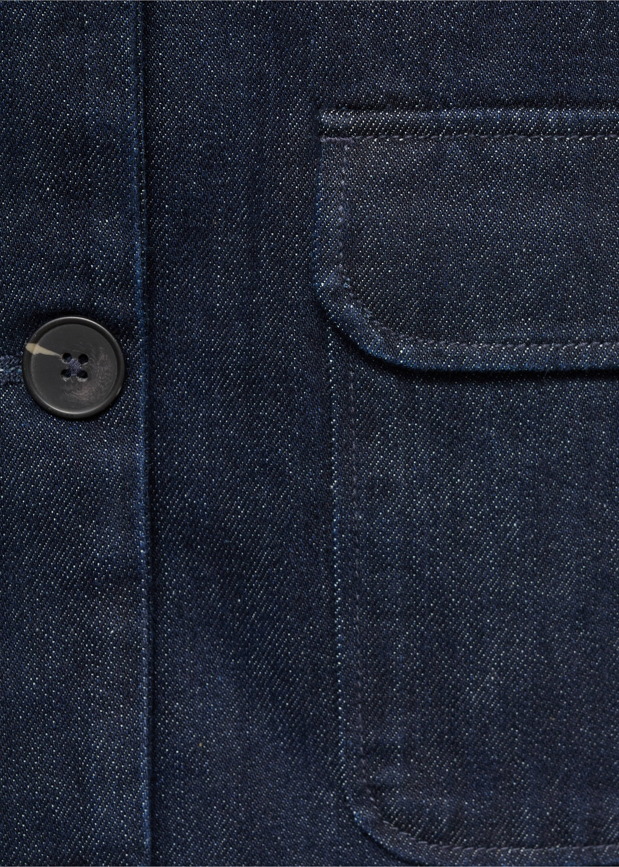 Jeansjacke mit Taschen - Detail des Artikels 0, Blau. Ref: 17054785-00.