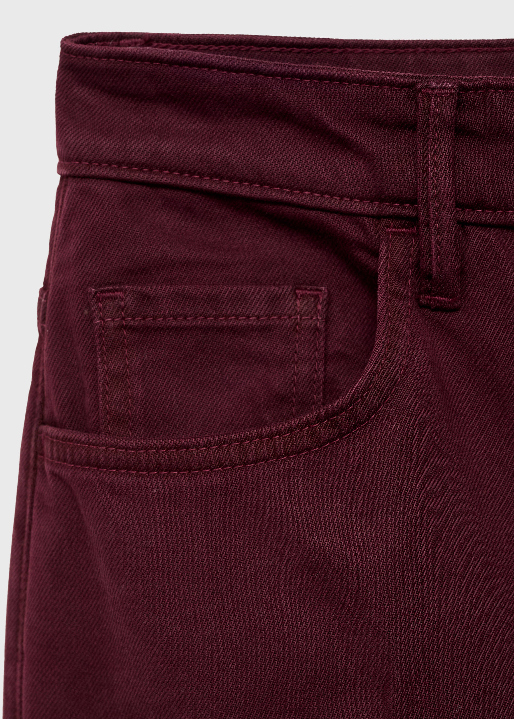 High-waisted wideleg jeans - Details of the article 8