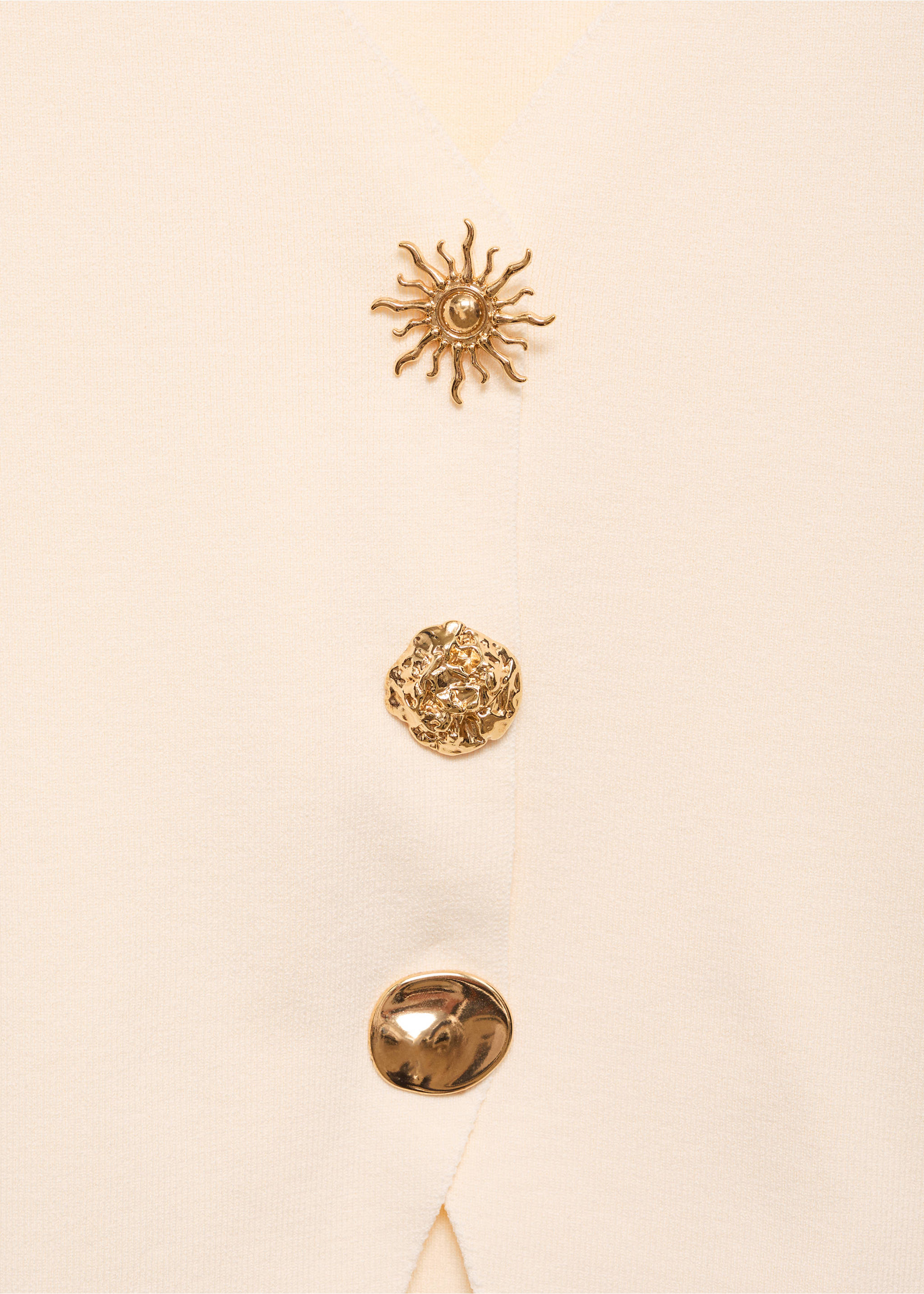 Jaqueta punt botons joia - Detall de l'article 8, Cru. Ref: 17054790-00.