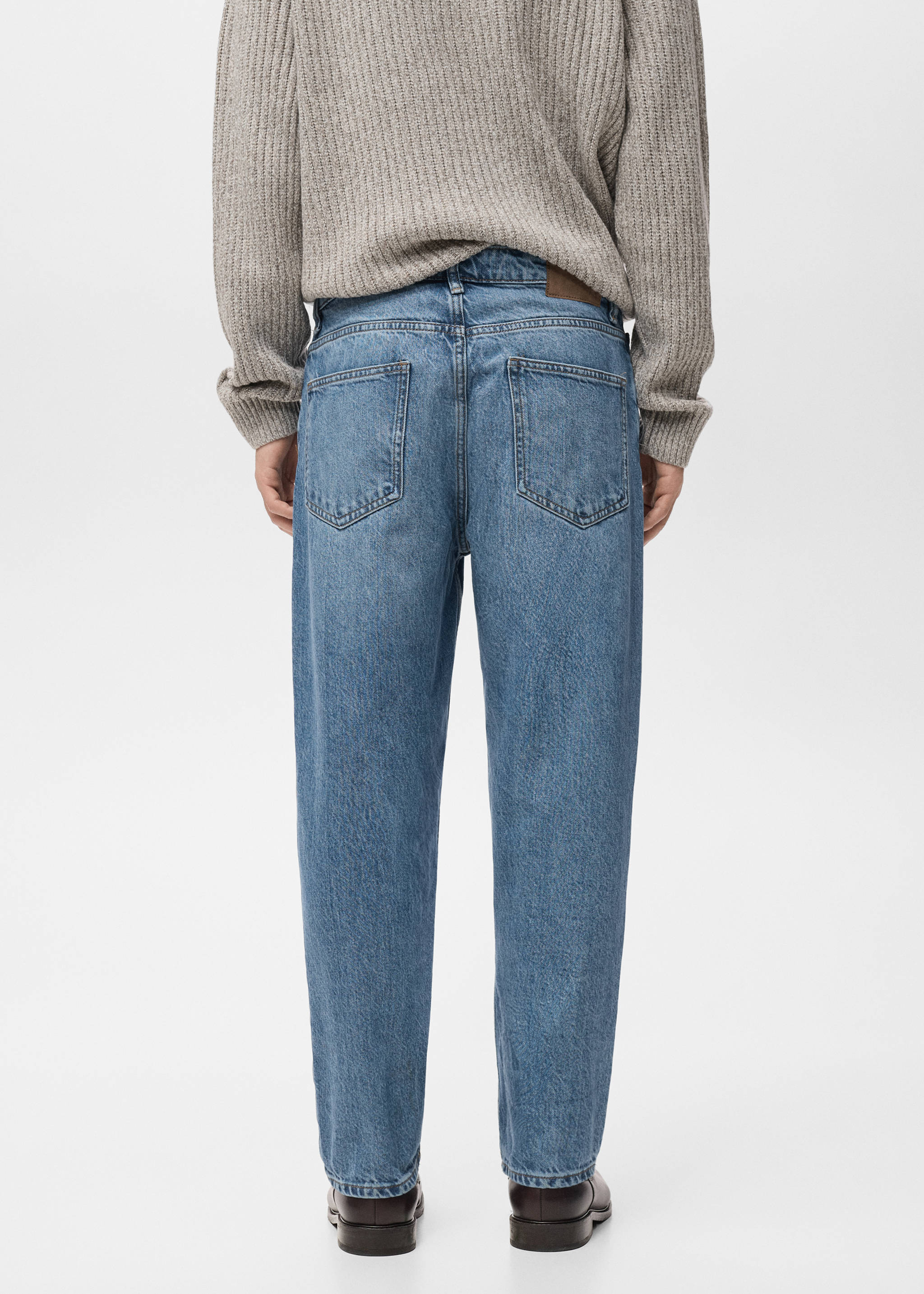 Jeans Sammy  cropped carrot fit - Reverso del artículo