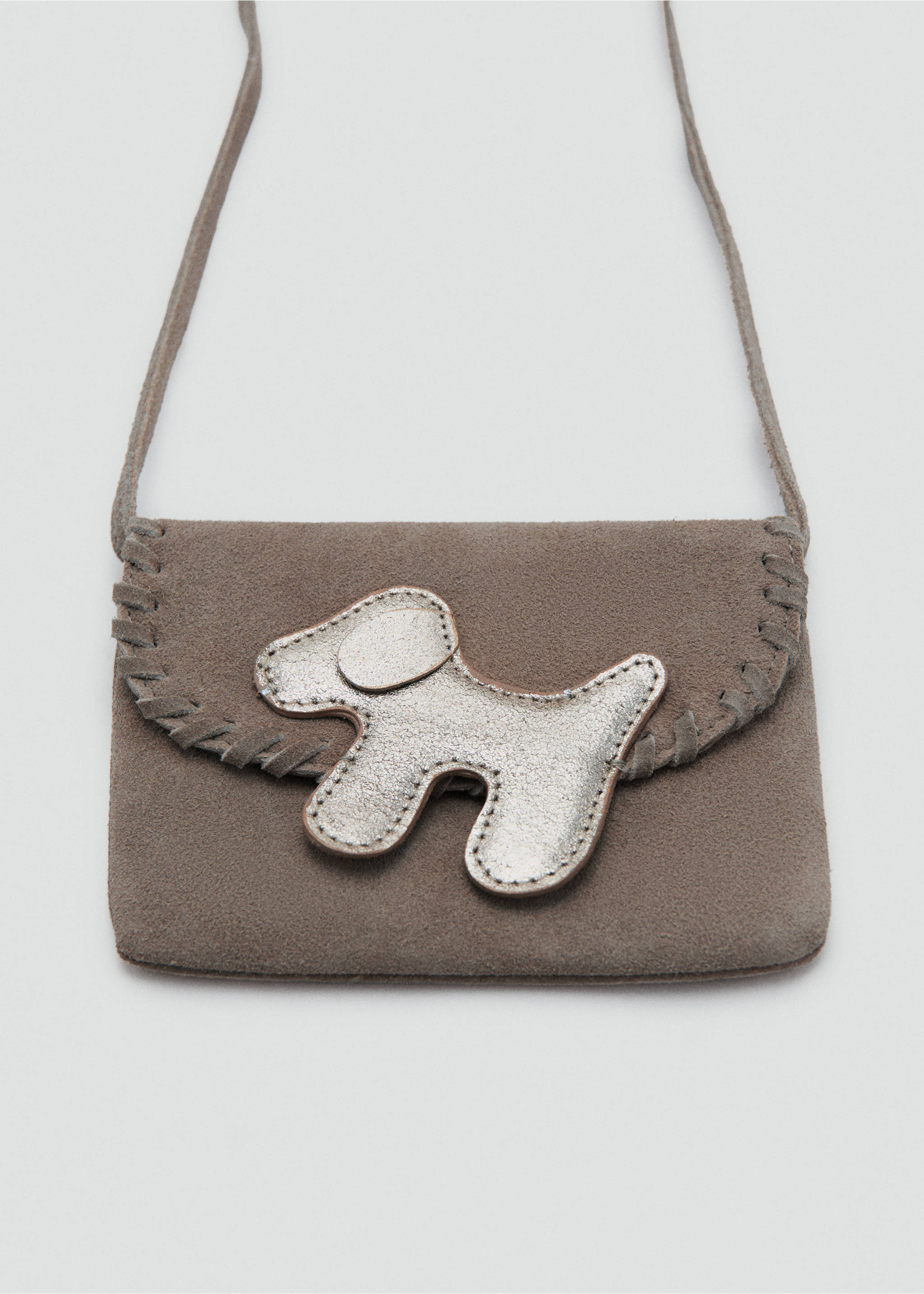 Leather dog bag - Details of the article 3, Sand. Ref: 17055144-00.