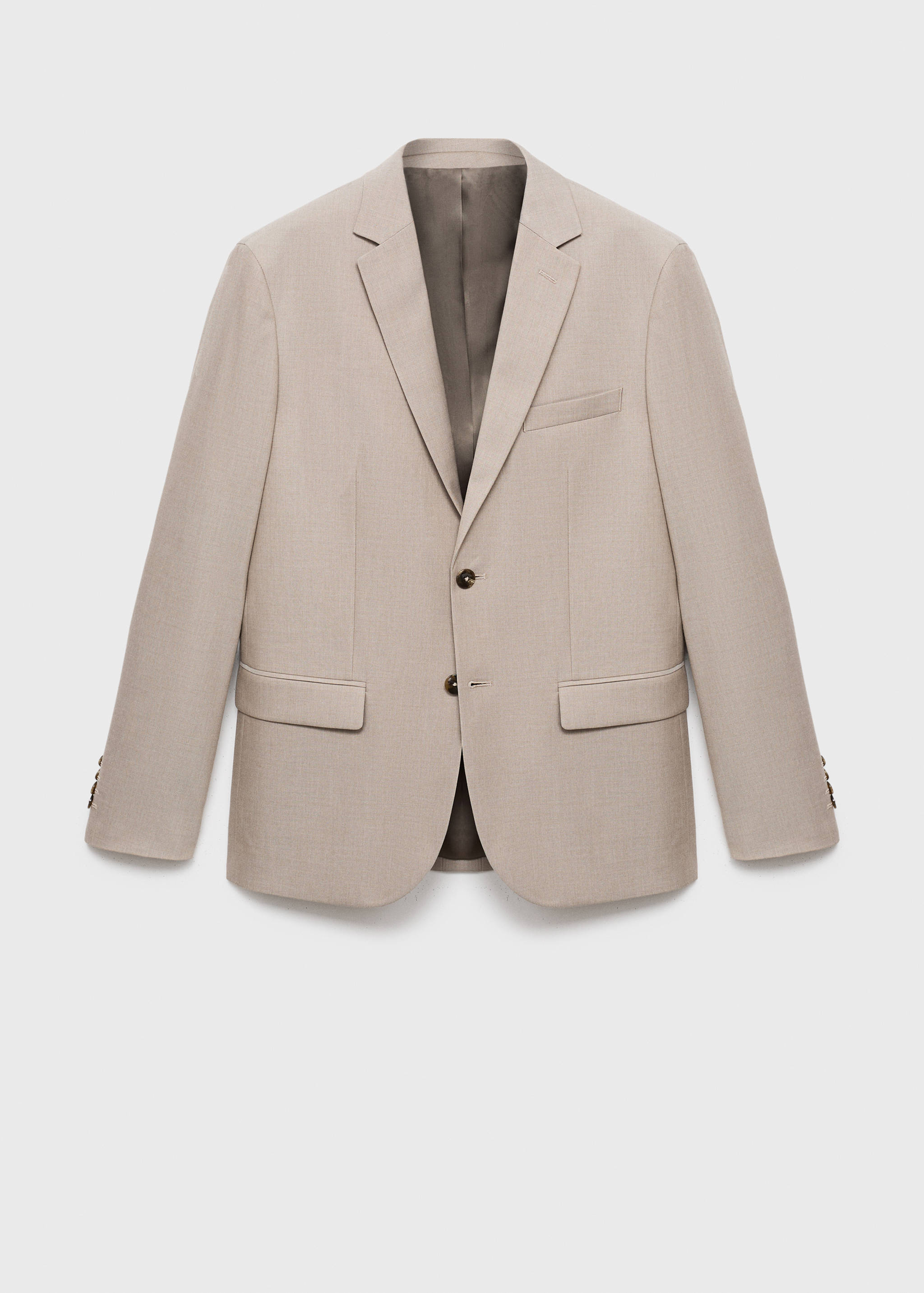 Super slim-fit suit jacket in stretch fabric - Article without model