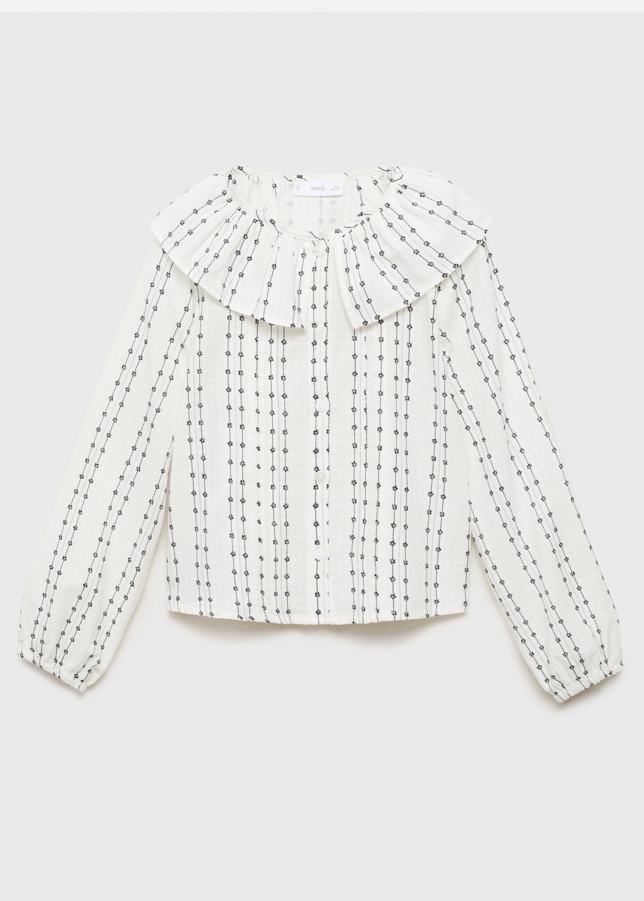 Blus babydollkrage - Artikel utan modell