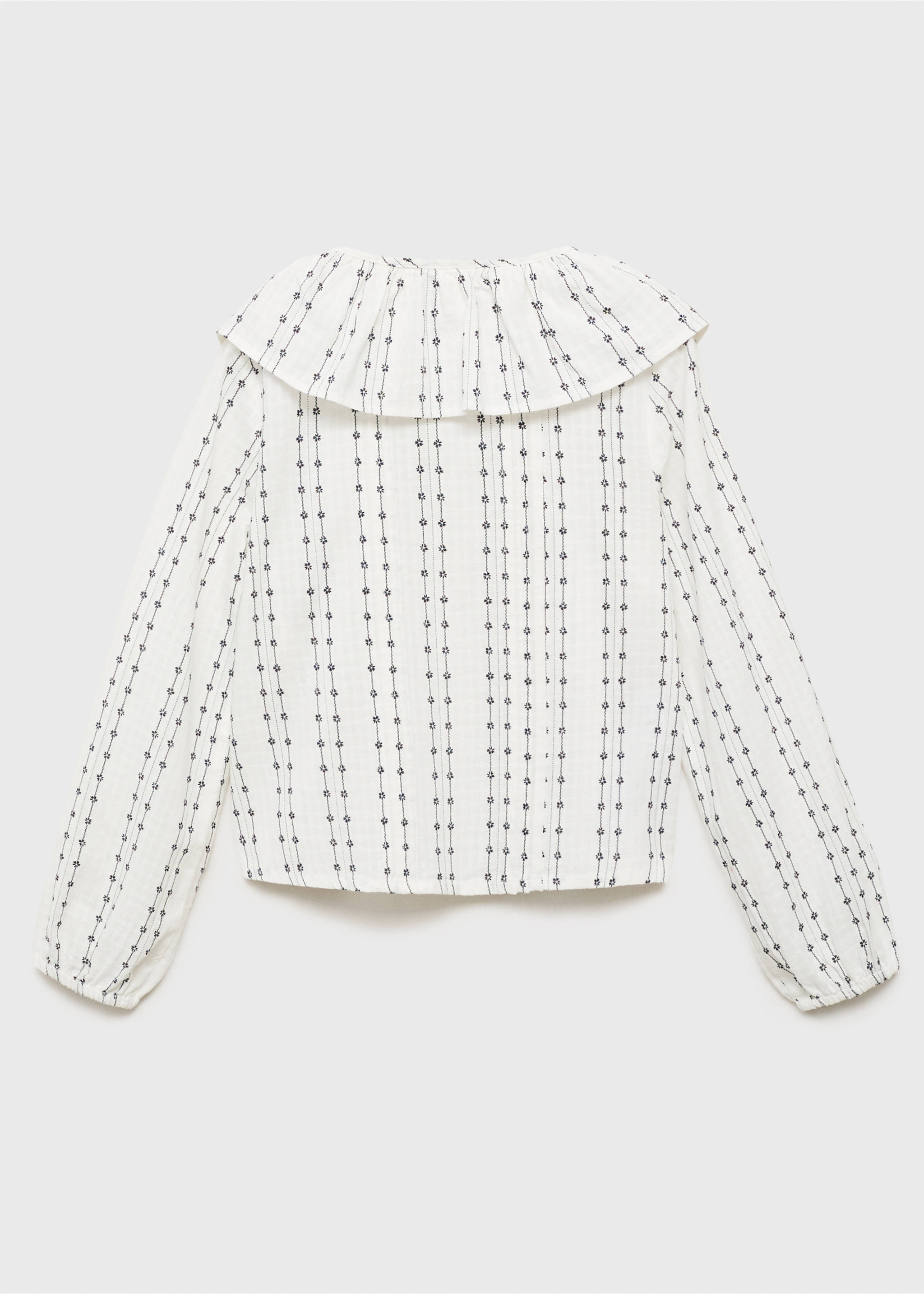 Blus babydollkrage - Artikelns baksida, Rå. Ref: 17055151-00.