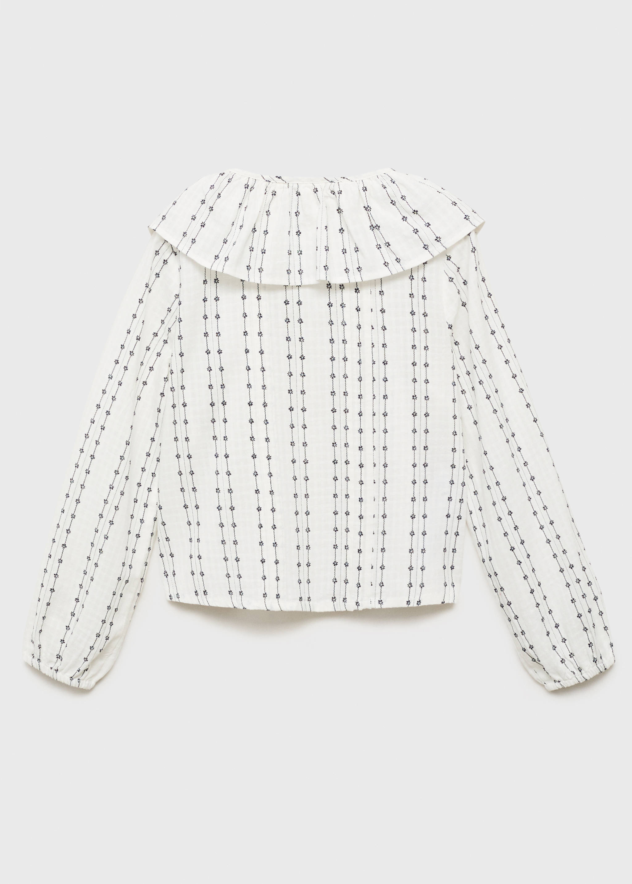 Blus babydollkrage - Artikelns baksida