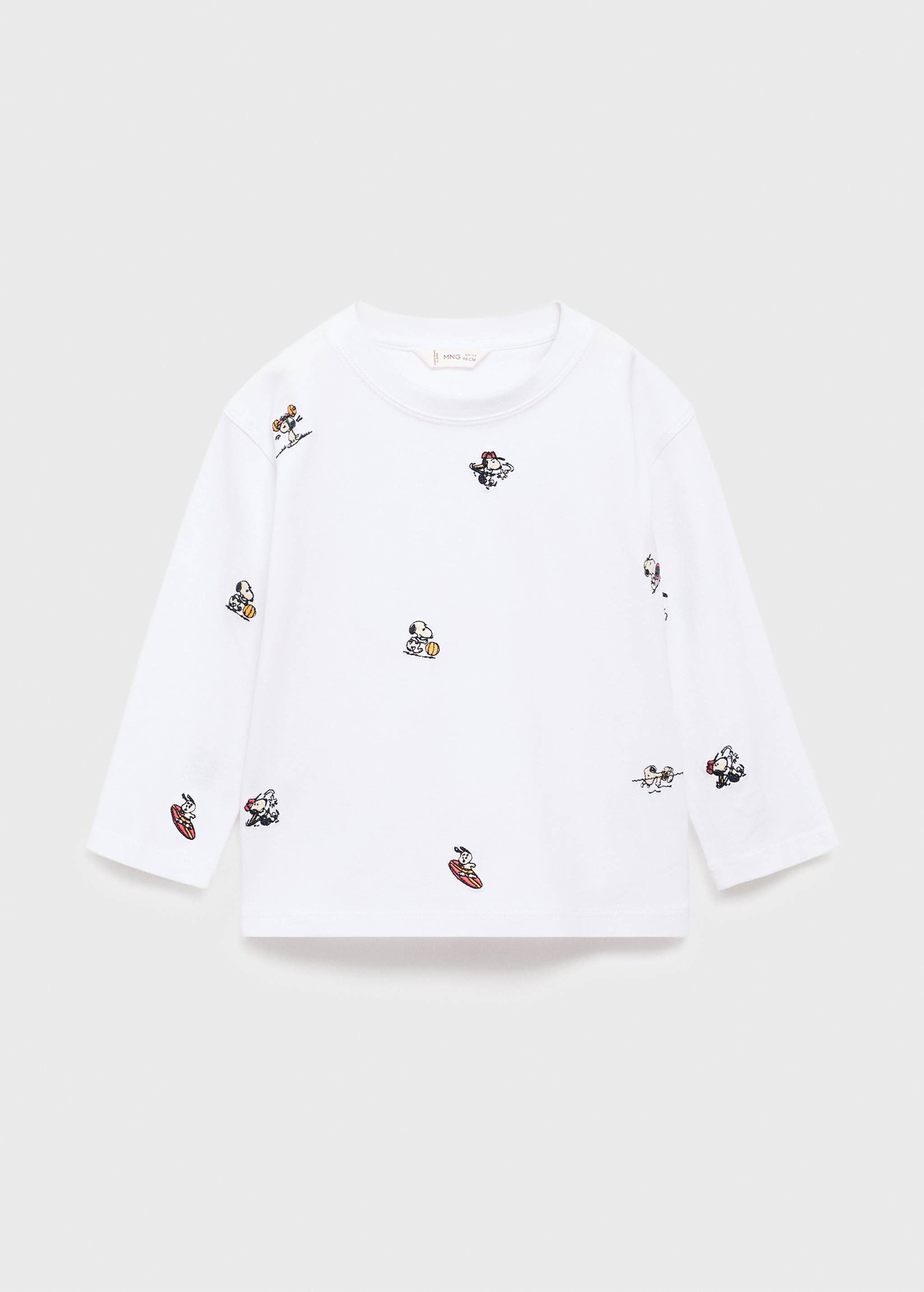 Snoopy embroidered t-shirt - Article without model