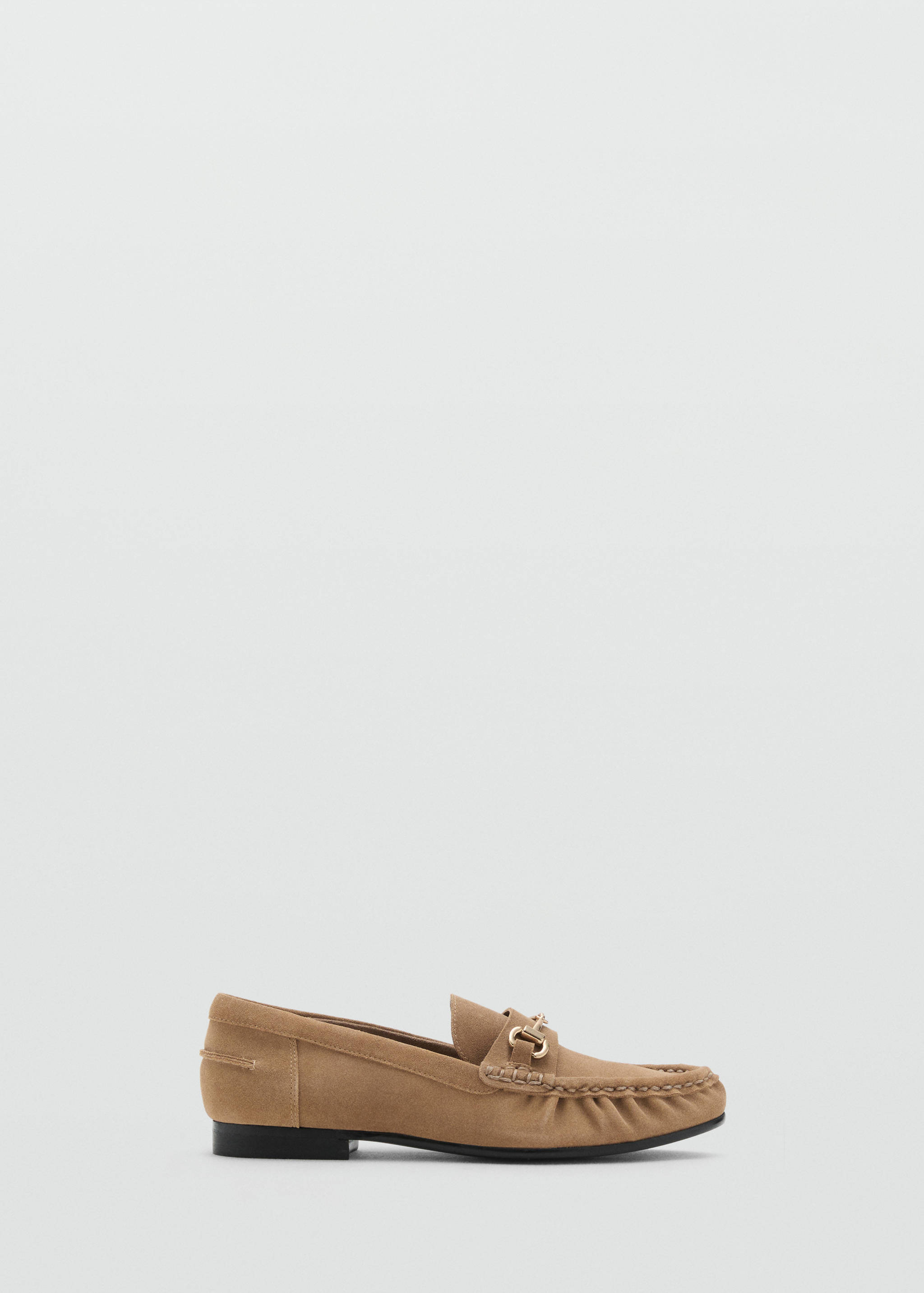 Suede moccasins with buckle - Article without model