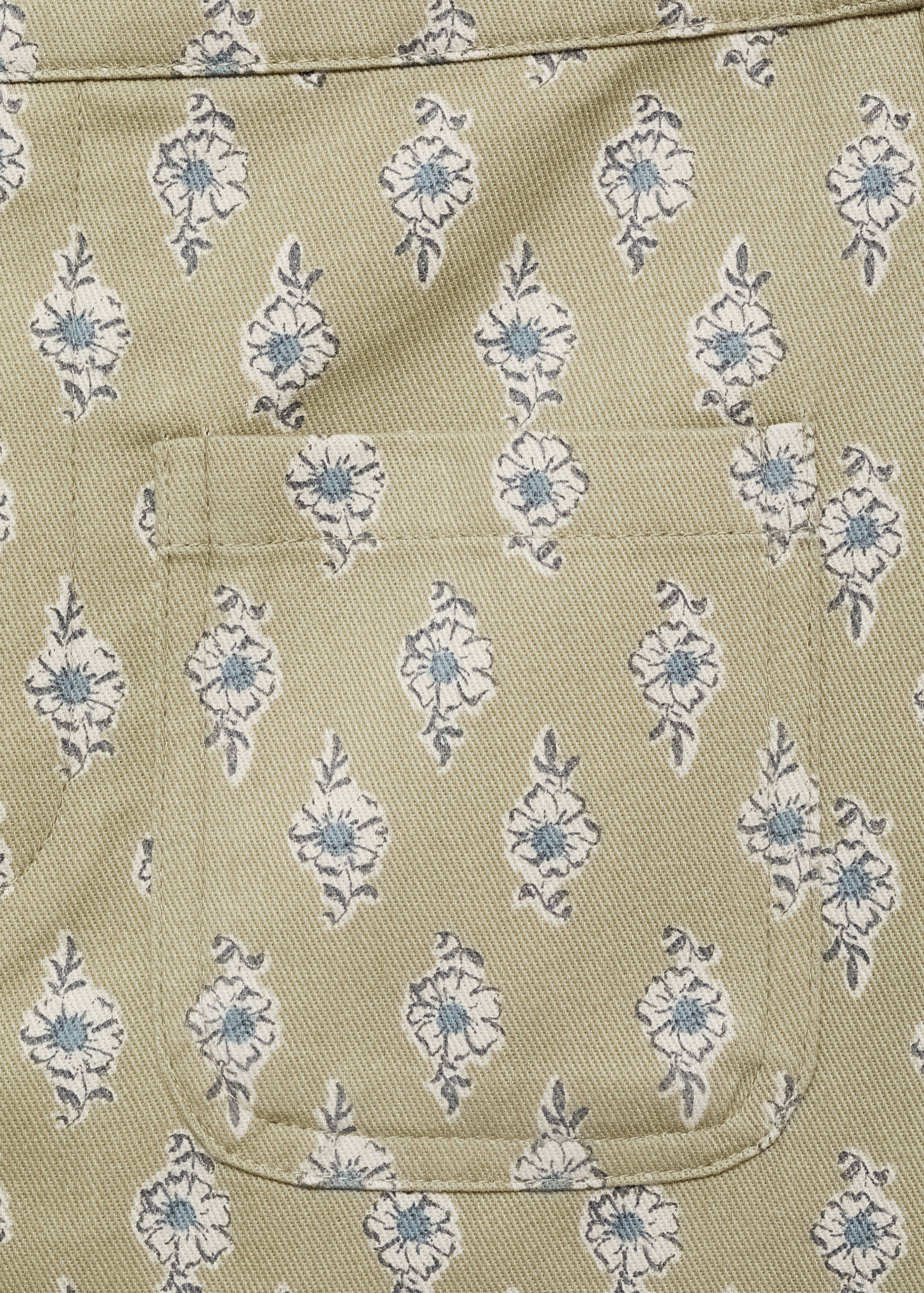 Παντελόνι culotte λουλούδια - Λεπτομέρεια του προϊόντος 8