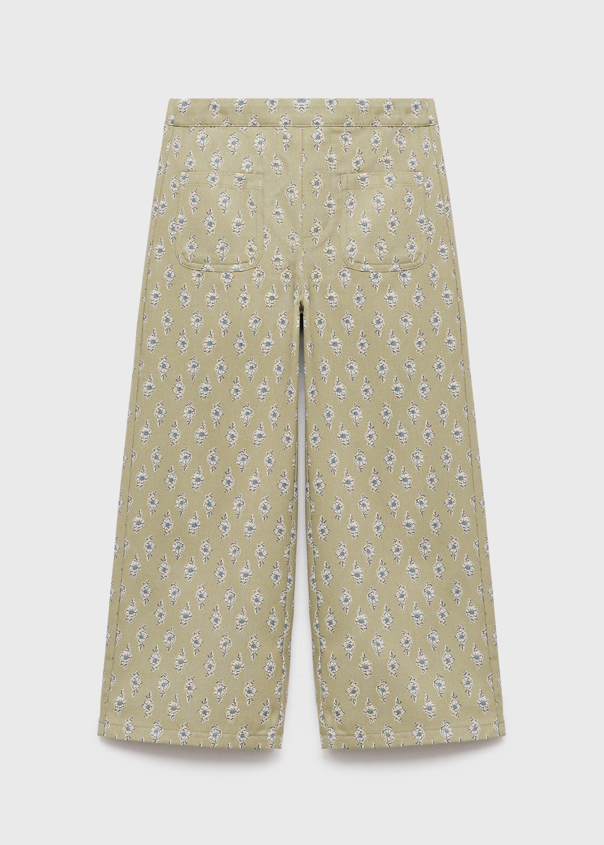 Flower culottes trousers - Article without model