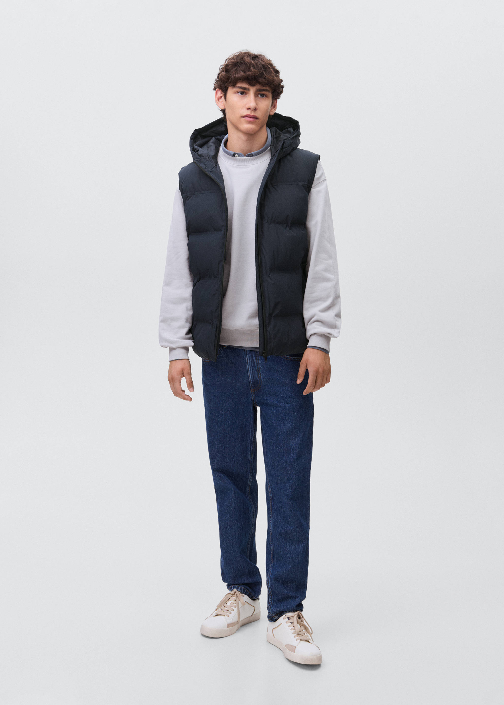 Quilted gilet - General plane