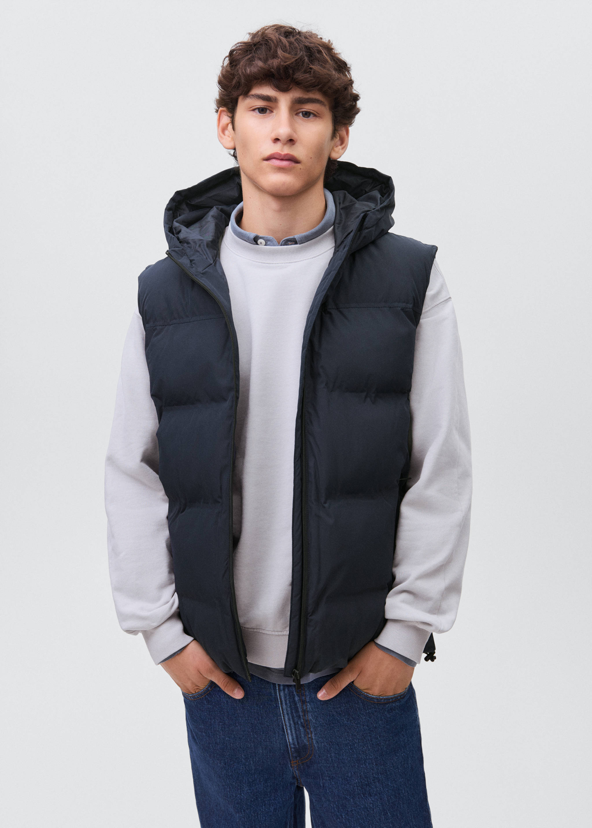 Quilted gilet - Medium plane