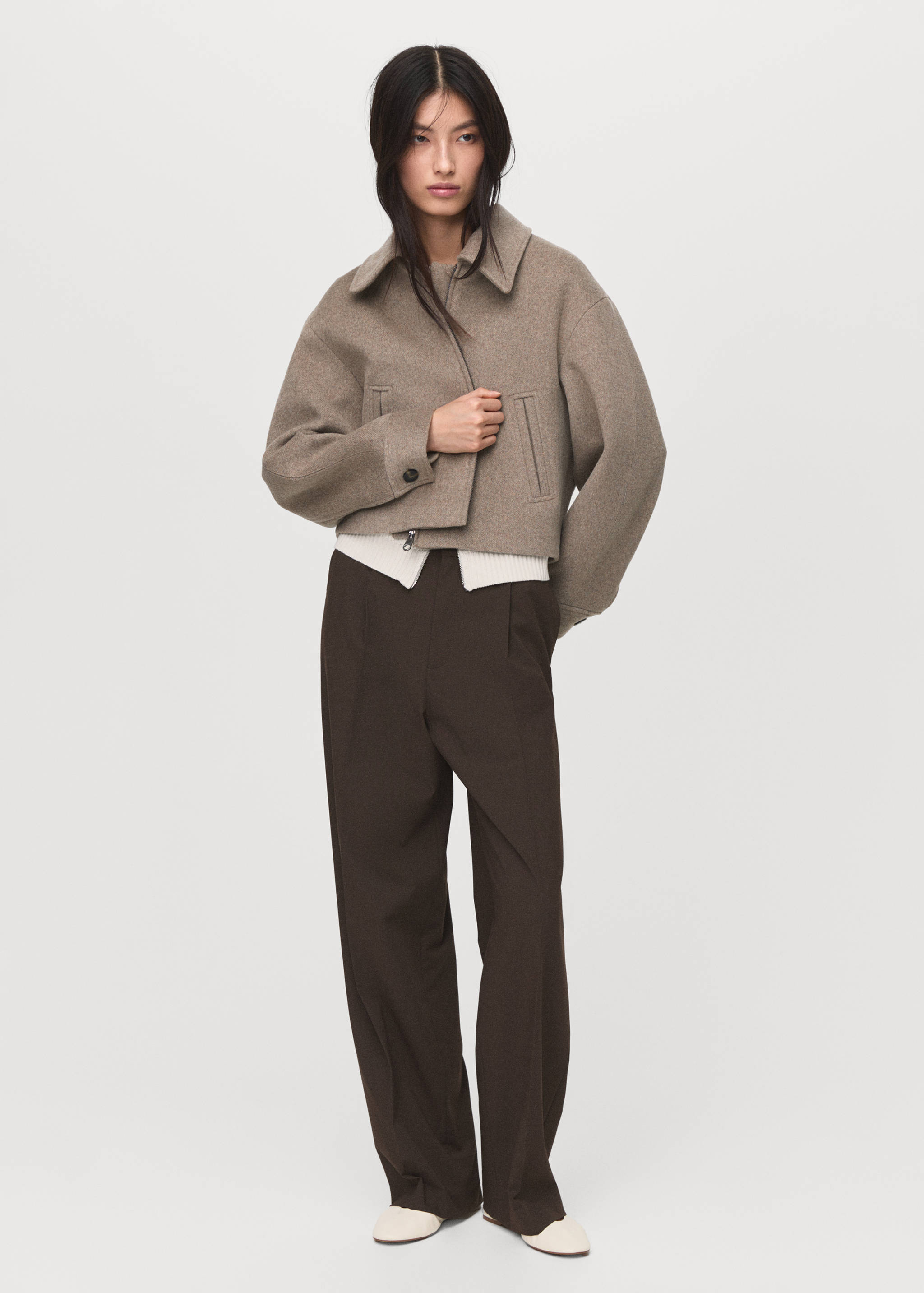 Wool bomber jacket - General plane